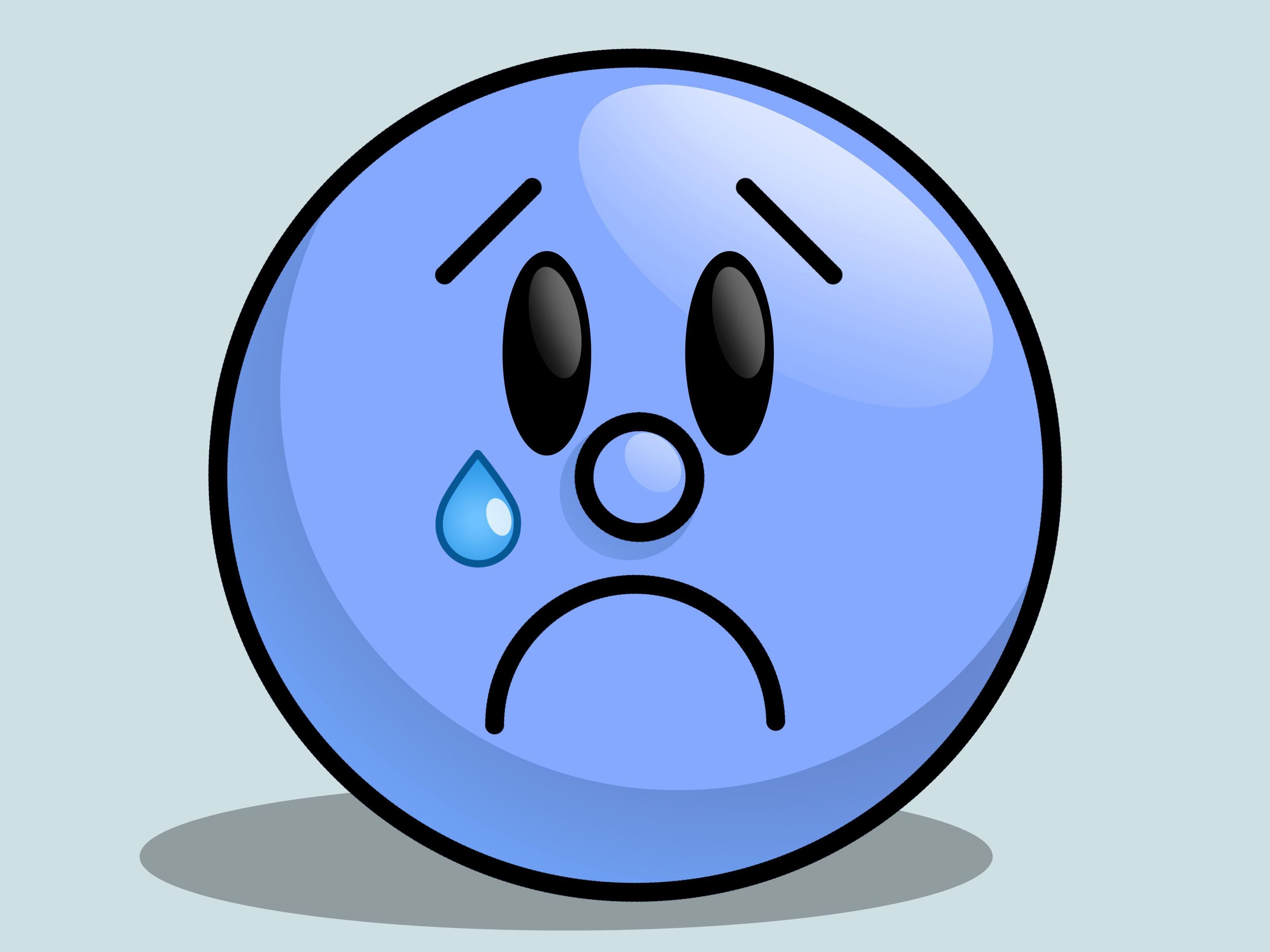 Blue Sad Emoji Wallpapers - Top Free Blue Sad Emoji Backgrounds -  WallpaperAccess