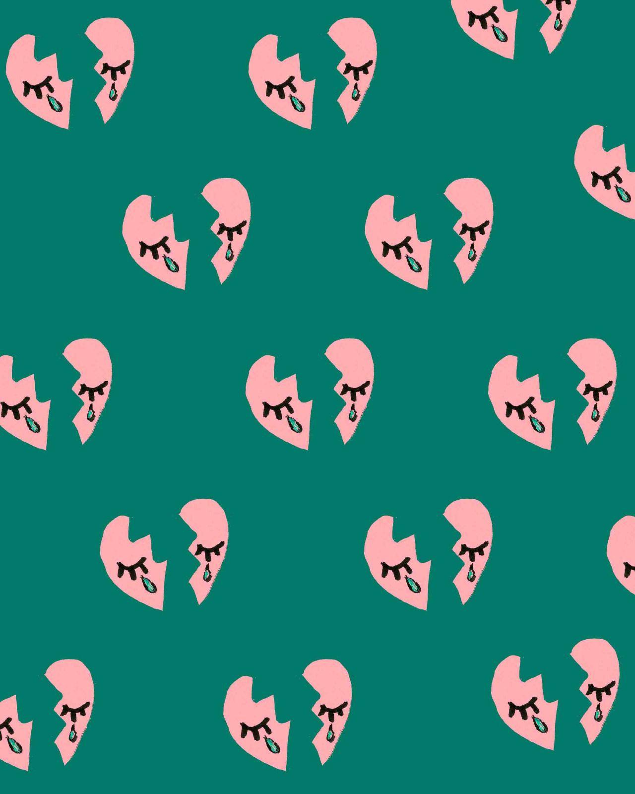1280x1600 Broken Heart Wallpaper For iPhone