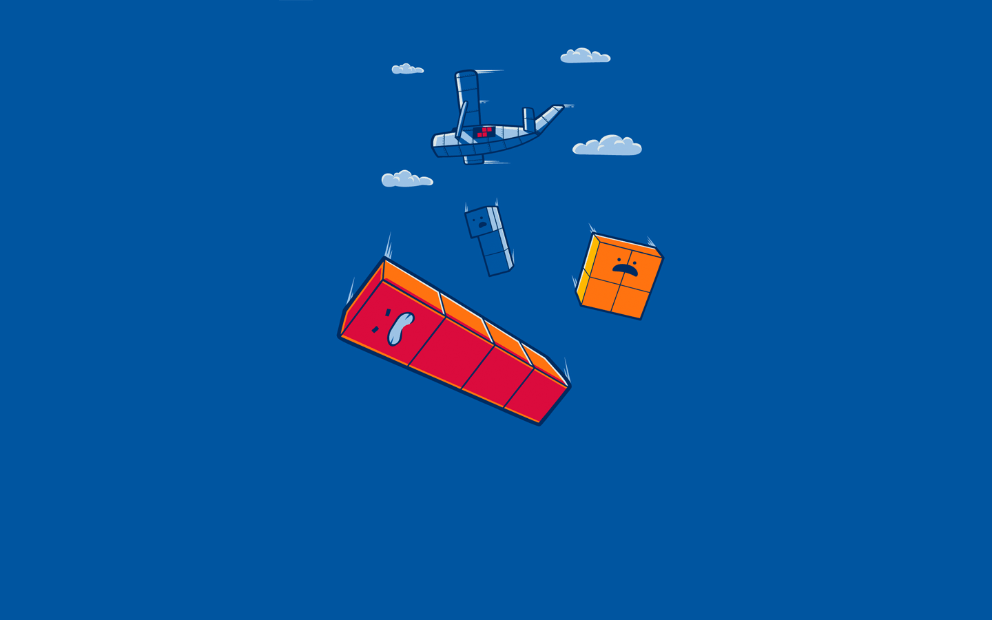 1440x900 Funny Minimalist Wallpaper