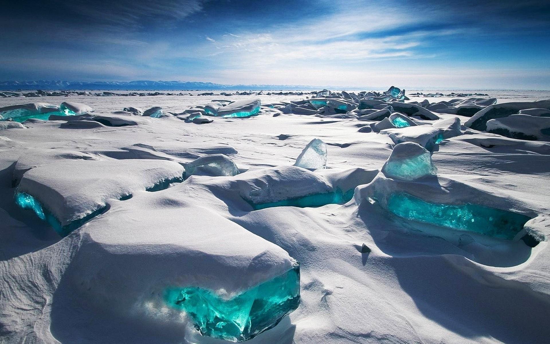 1920x1200 Clouds Snow Icebergs Russia wallpaper. Clouds Snow Icebergs Russia
