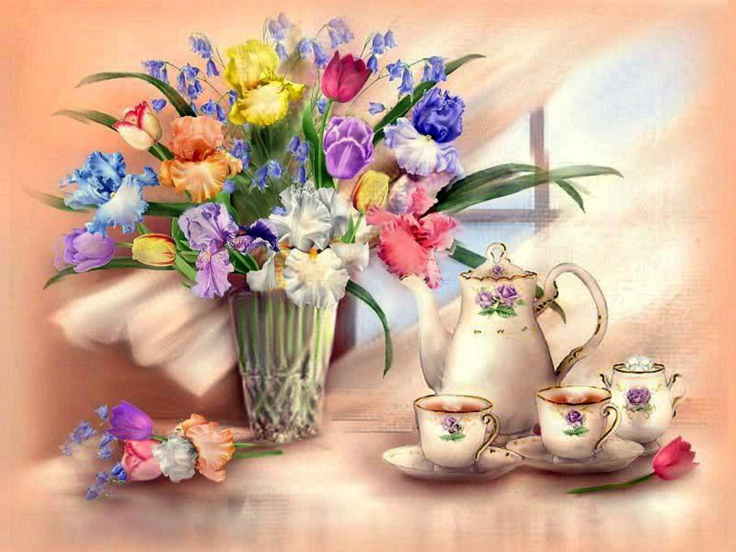 Картинки весенние цветы с пожеланиями доброе утро. Открытки с добрым утром весенние. Прекрасного весеннего утра и хорошего настроения. Доброе Весеннее утро хорошего дня. Открытки с весенними цветами.