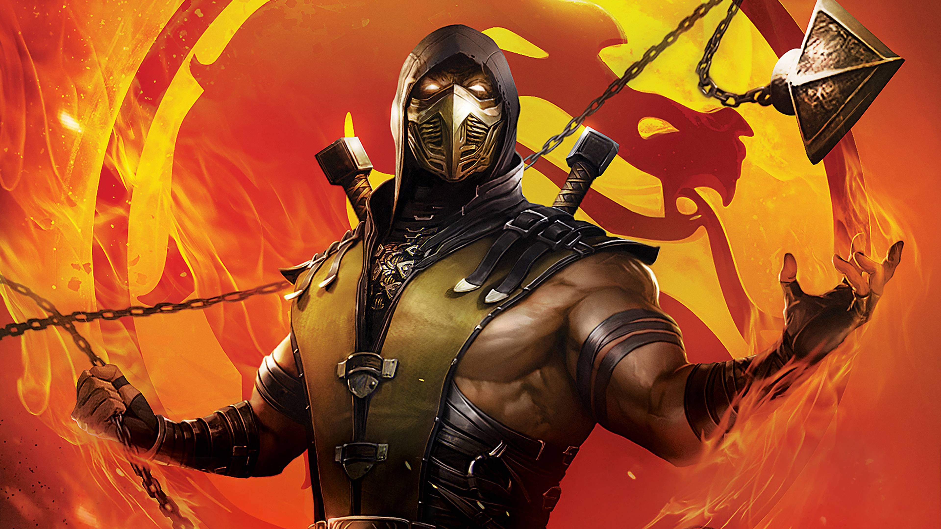 3840x2160 Mortal Kombat Legends Scorpions Revenge 2020 4K Wallpaper