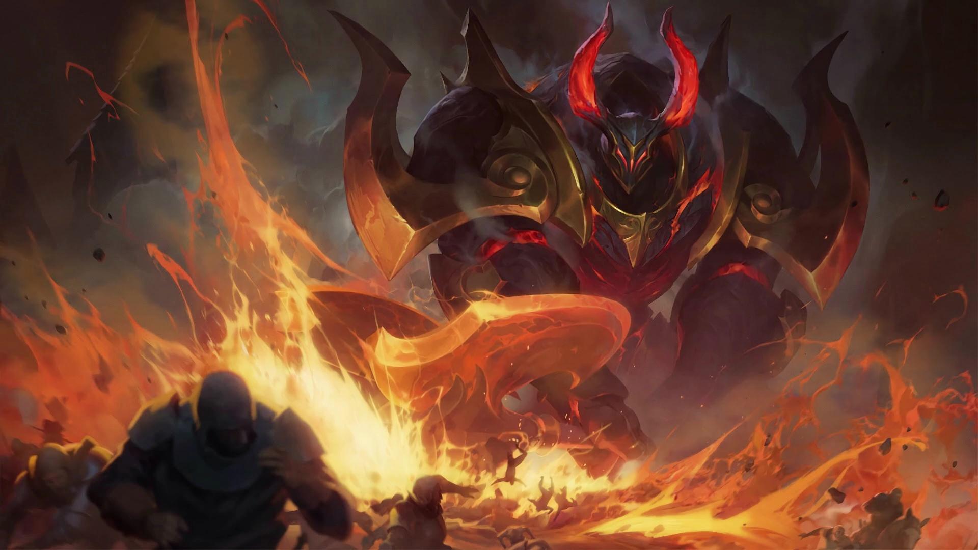 1920x1080 Infernal Mordekaiser League Of Legends Live Wallpaper