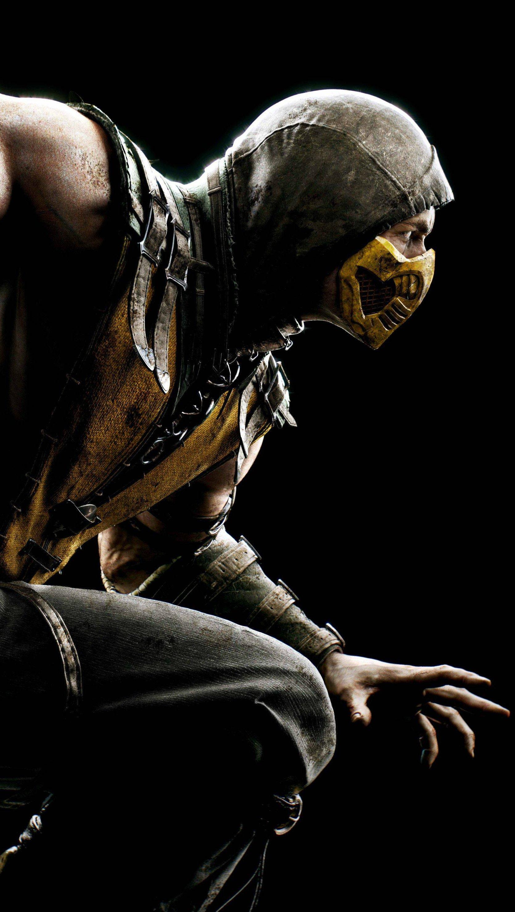 1670x2956 Scorpion of Mortal Kombat Wallpaper