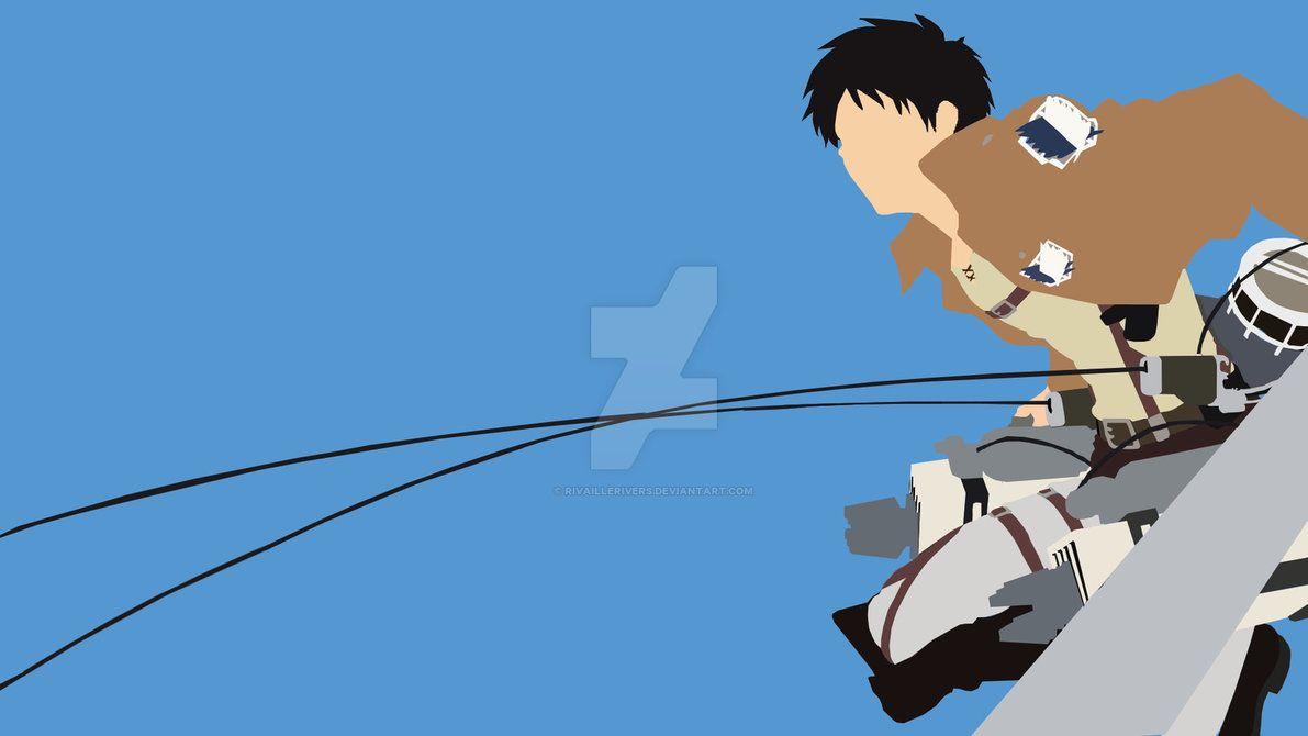 Minimalist Attack On Titan Wallpapers - Top Free Minimalist Attack On