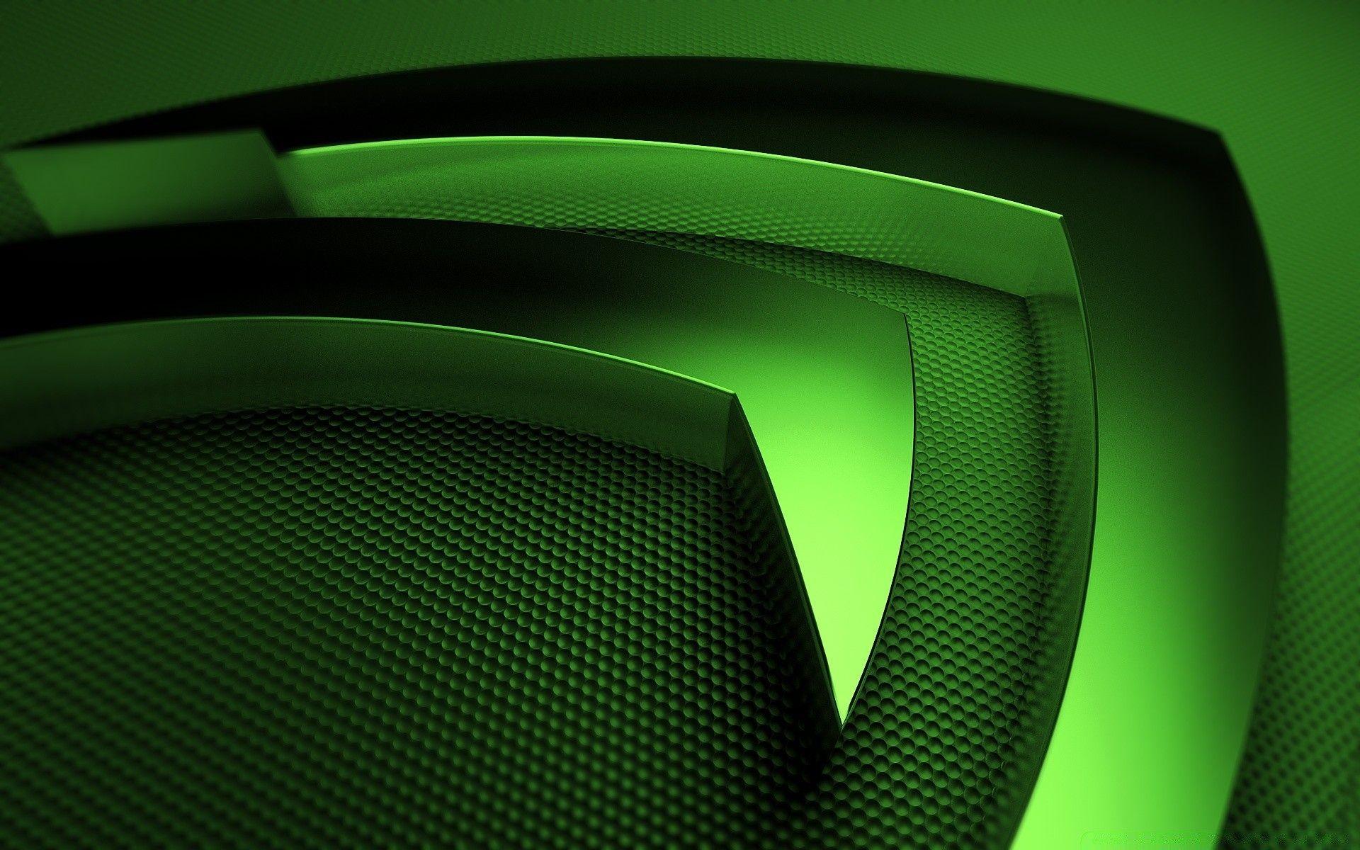 1920x1200 NVidia, Green. Android wallpaper for free