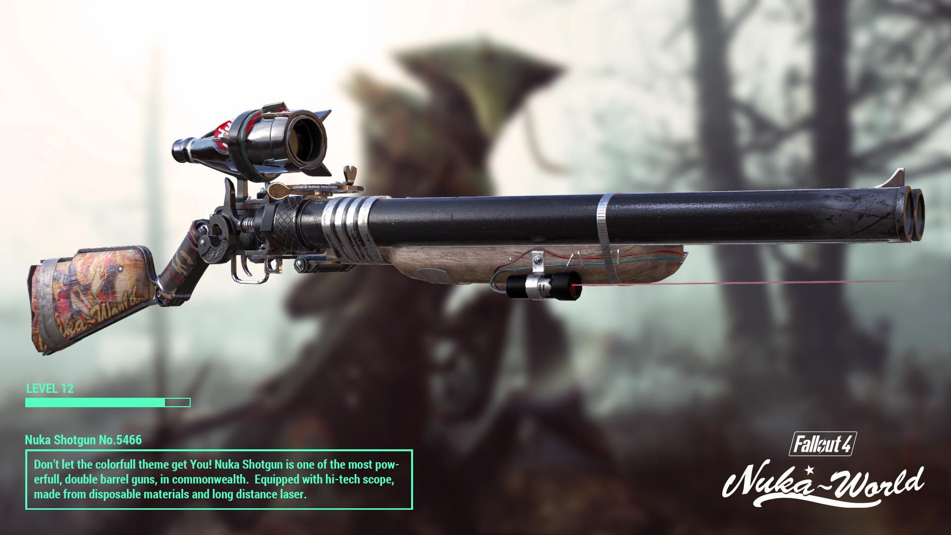 1920x1080 Nuka World Shotgun, Kaspars Pavlovskis