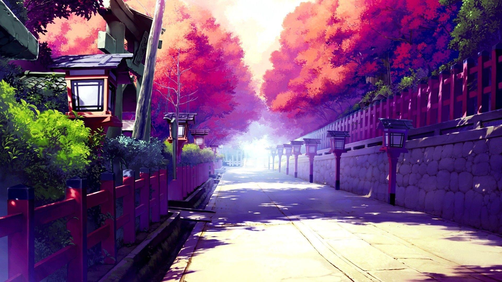 HD wallpaper Japan house street artwork night anime  Wallpaper Flare