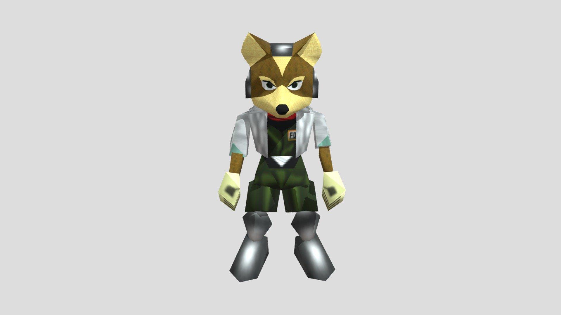 1920x1080 Star Fox 64 McCloud model by Video_game_collector [699b22c]