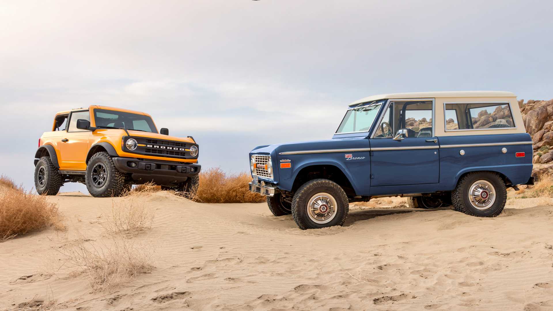 1920x1080 Ford Bronco 2 Door And 1966 Ford Bronco Wallpaper (6)