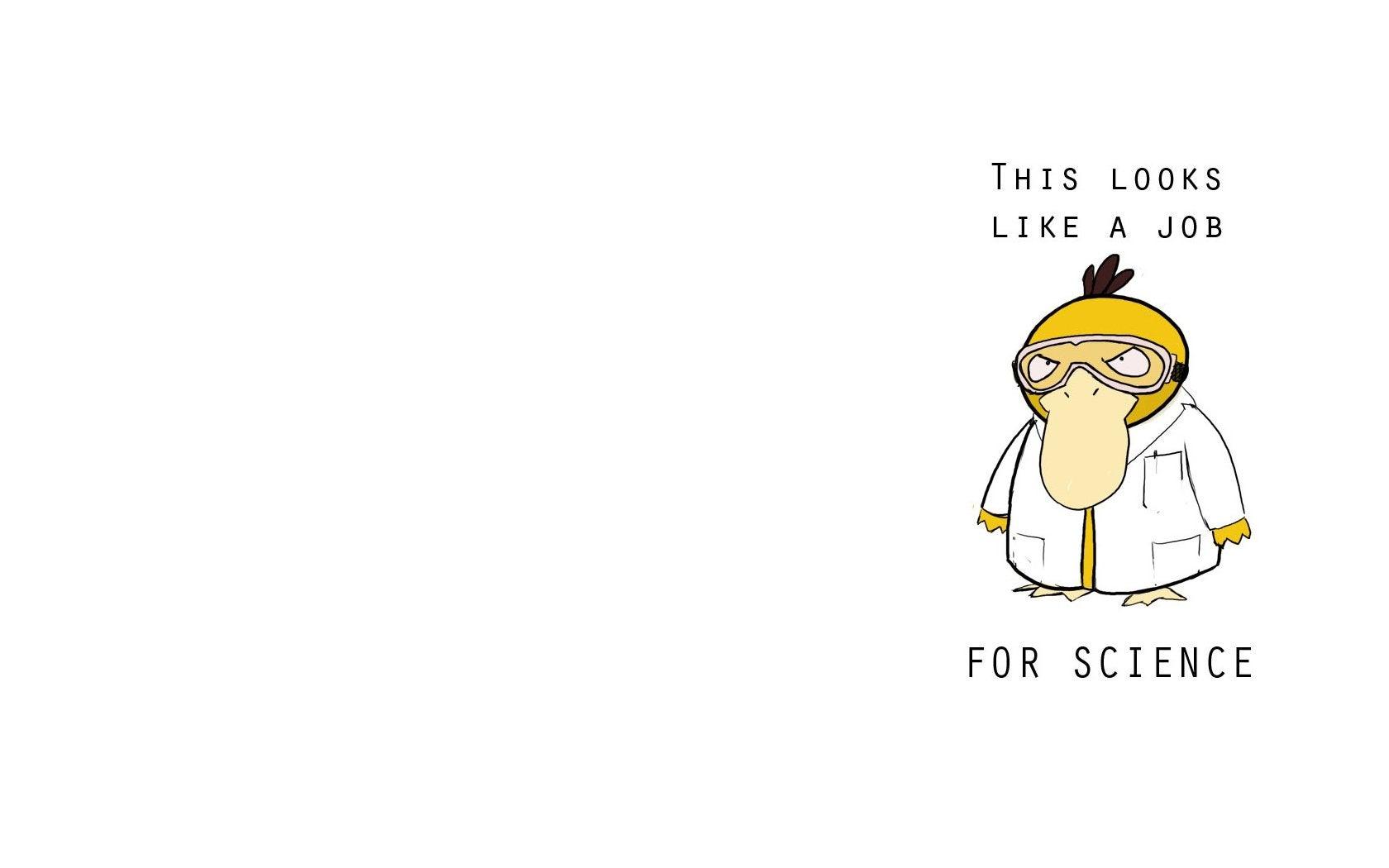 1680x1050 Professor Psyduck (1680x1050): wallpaper