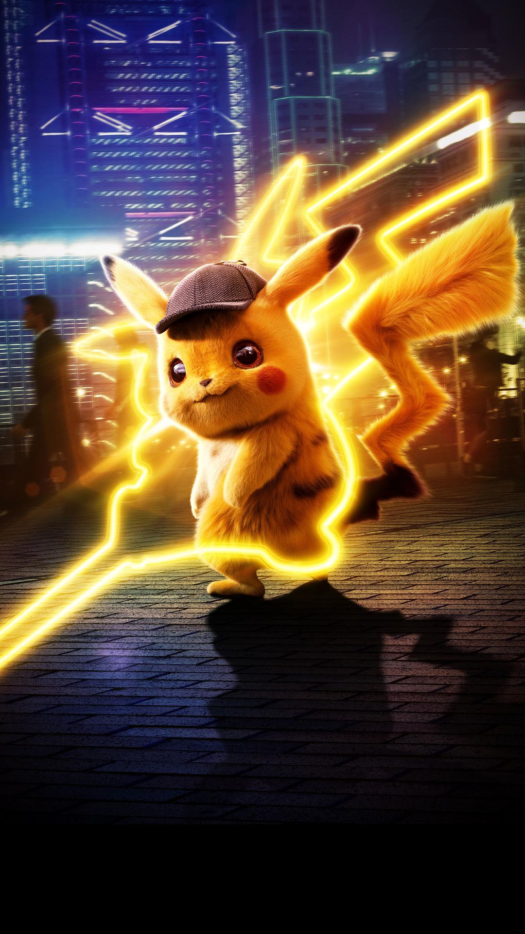 1080x1920 Pokemon Detective Pikachu Desktop Wallpaper Pikachu Wallpaper iPhone