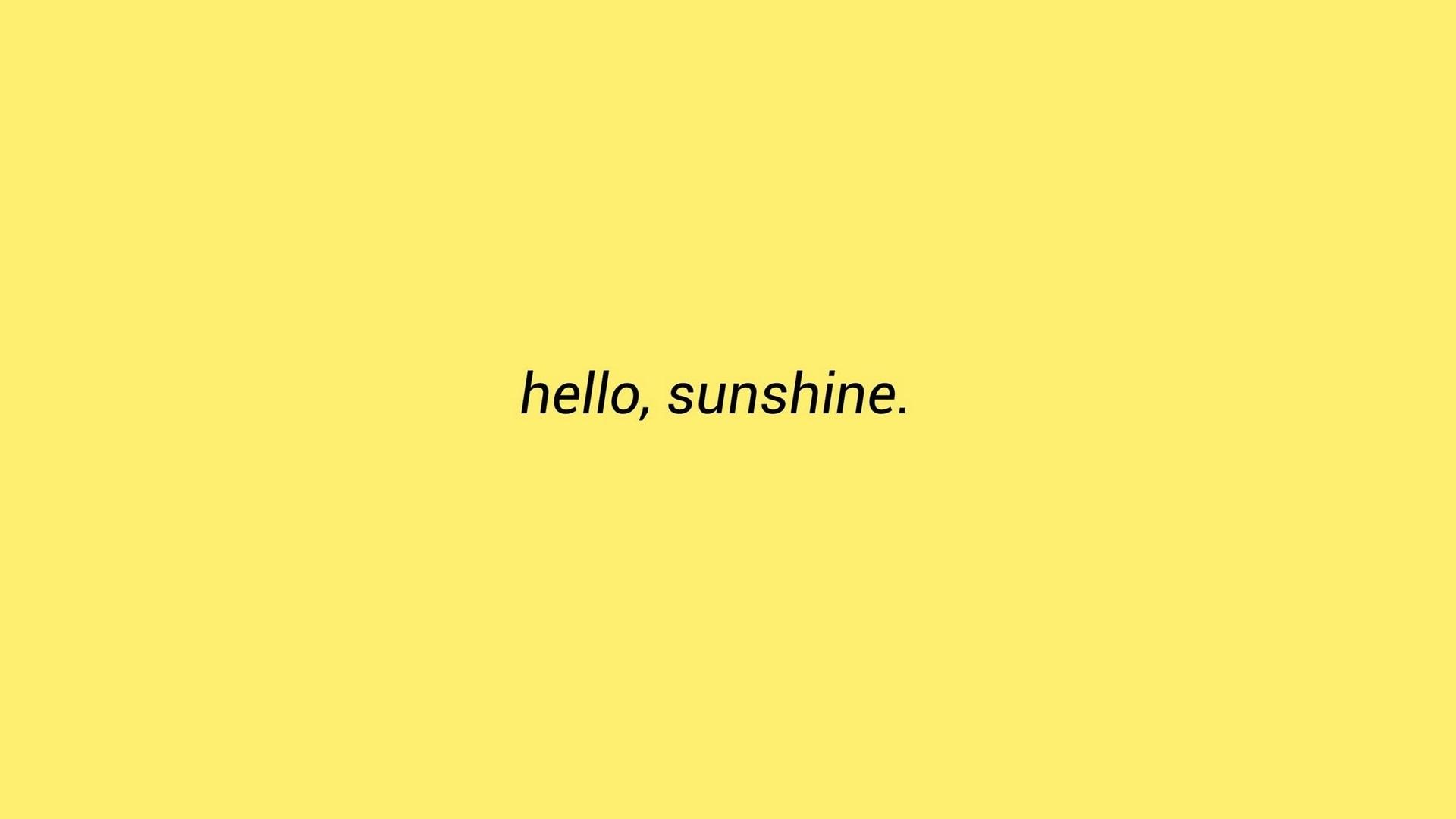 1920x1080 Yellow Aesthetic Desktop Background Live Wallpaper HD
