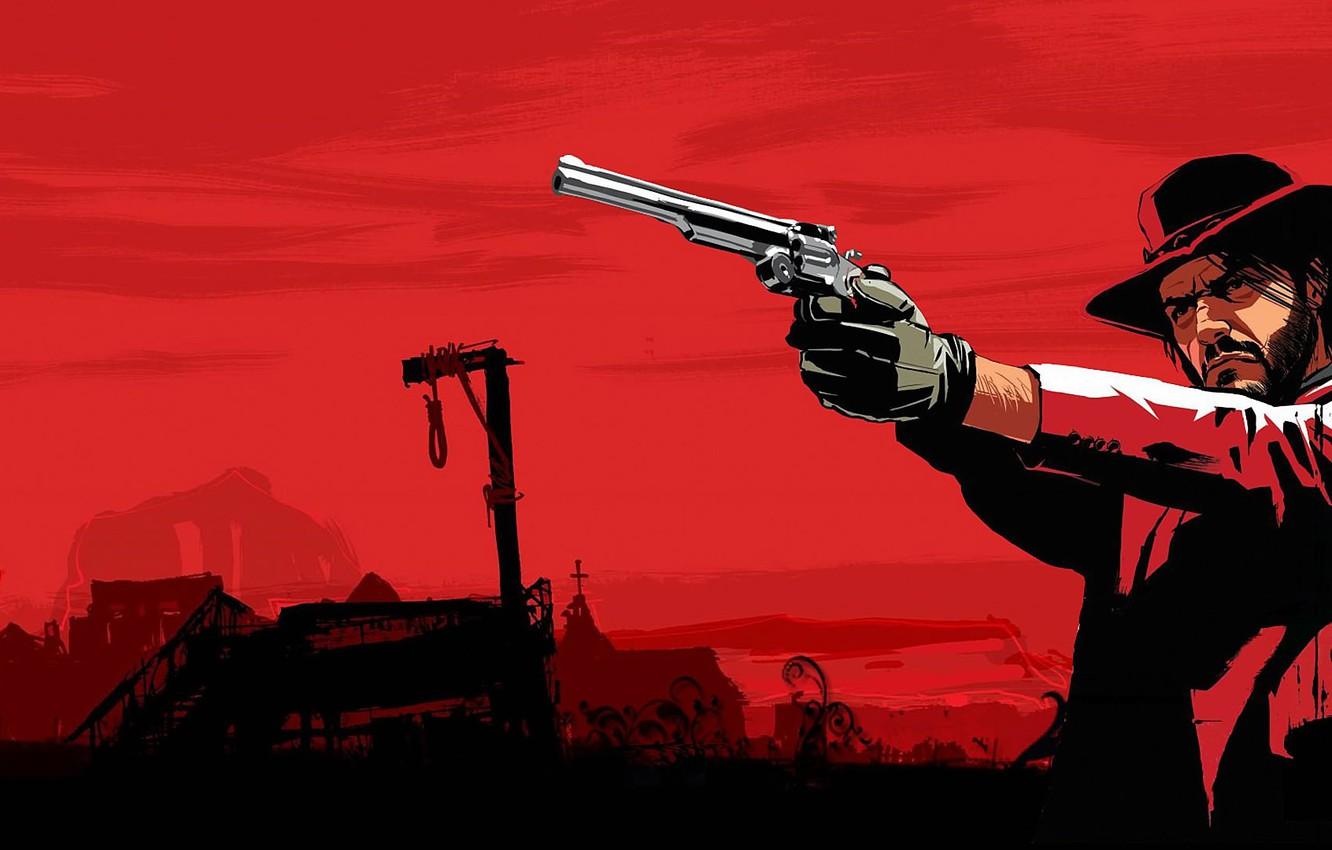 1332x850 Wallpaper Wild West, Red Dead Redemption, Rockstar Game, Wild West, American Old West image for desktop, section игры