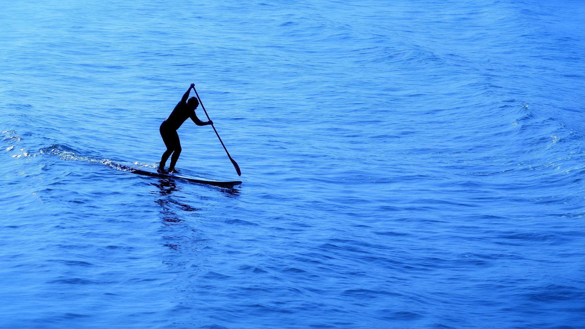 1920x1080 Paddle Boarding Wallpaper