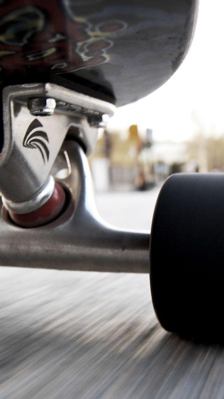 750x1334 Download Wallpaper 750x1334 Skateboard, Wheel, Sport, Board