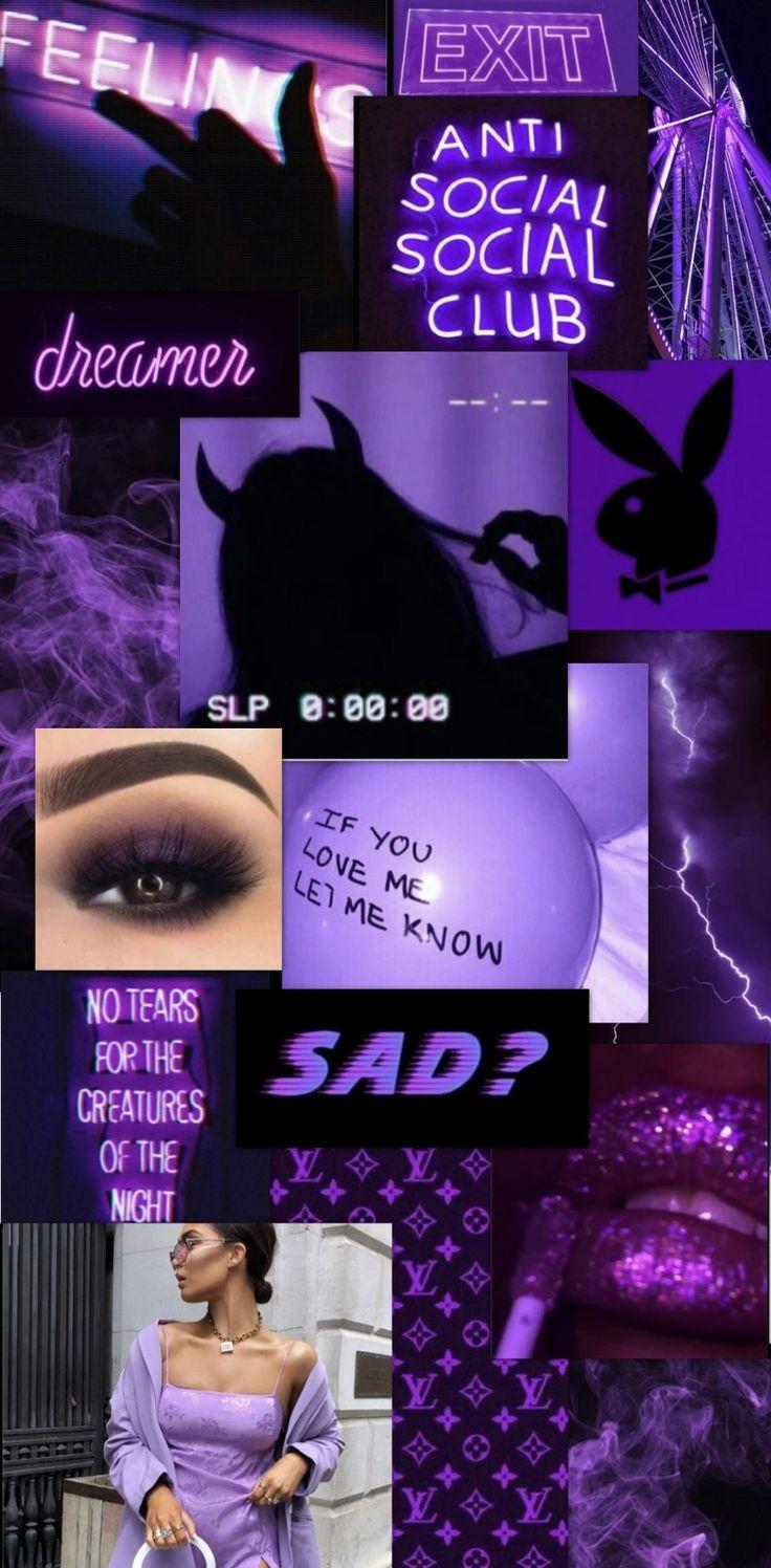 Aesthetic Purple Baddie Wallpapers Top Free Aesthetic Purple Baddie Backgrounds Wallpaperaccess 7954