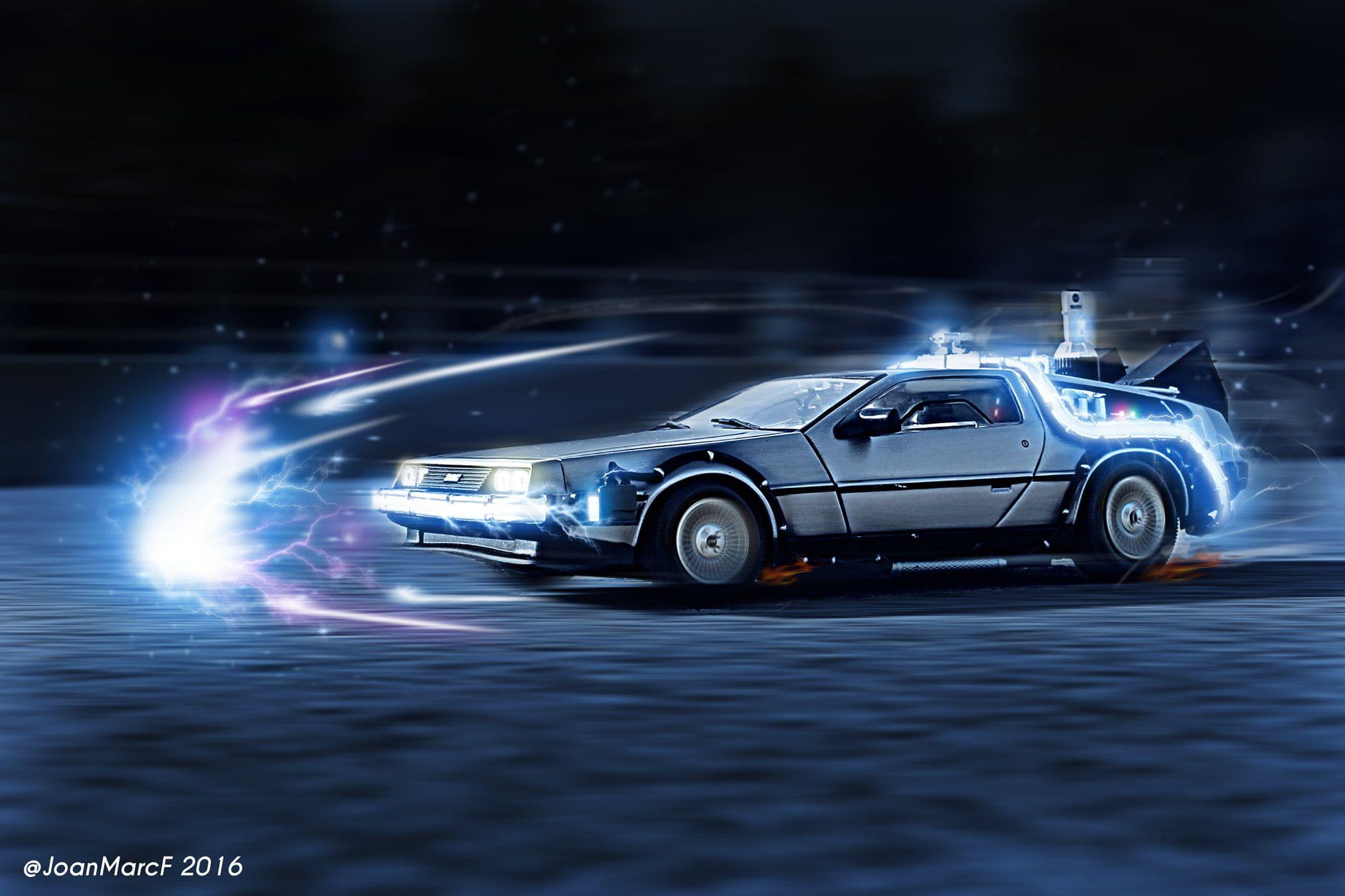 2048x1364 real cars. Delorean time machine, Delorean, The future movie