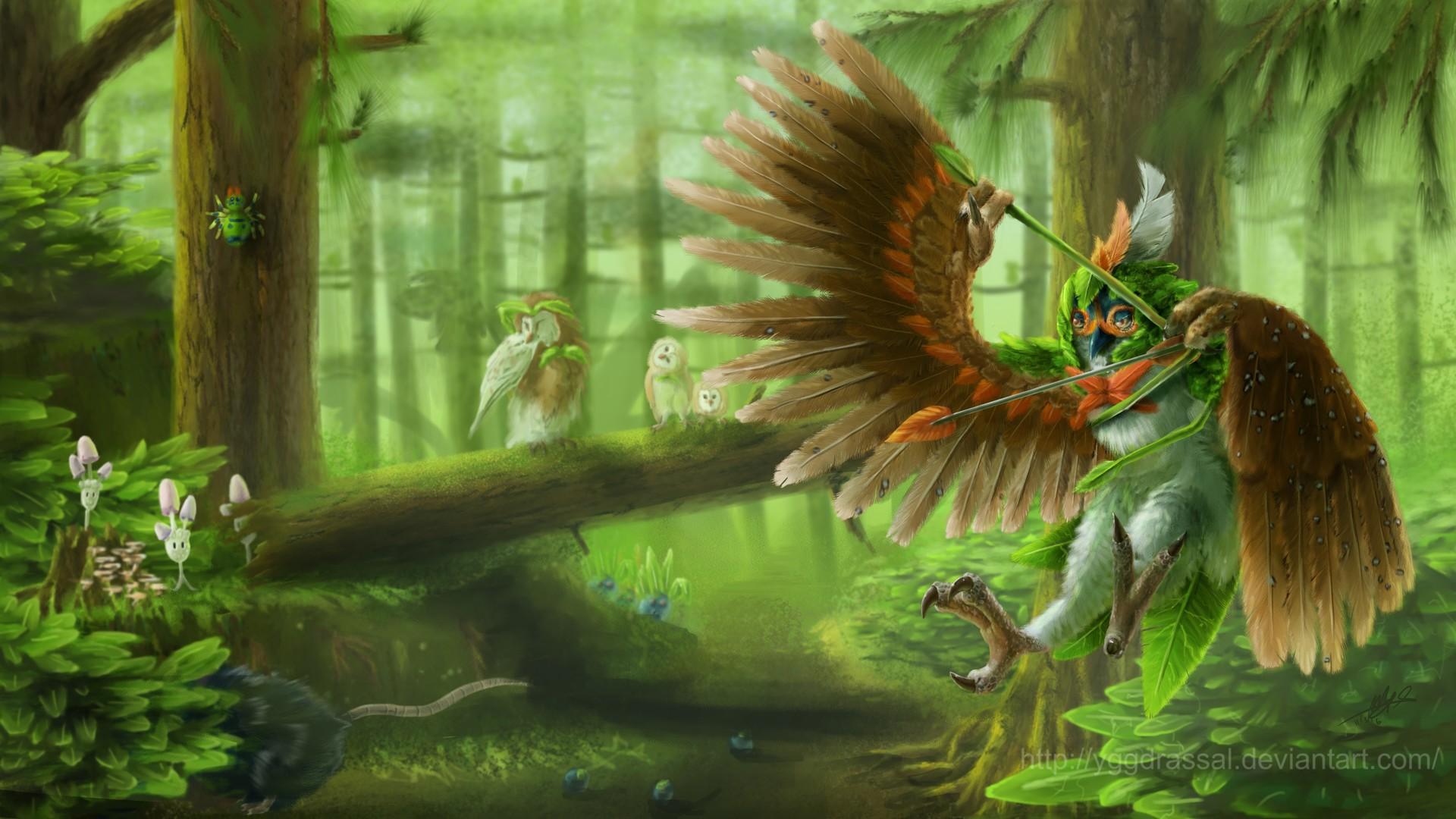 1920x1080 Decidueye, Mike Shachook