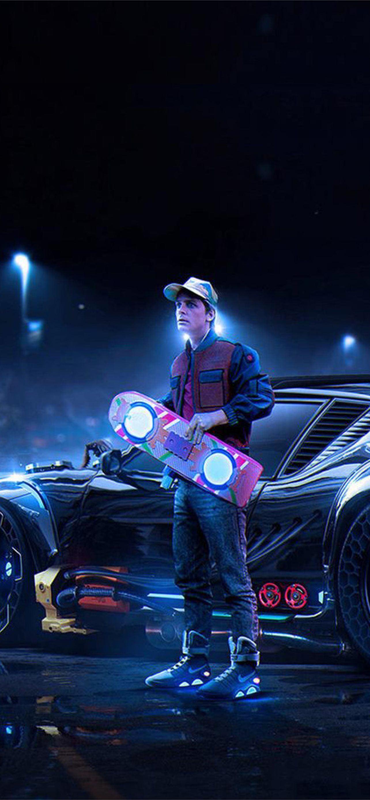 Back To The Future Car Wallpapers Top Free Back To The Future Car Backgrounds Wallpaperaccess