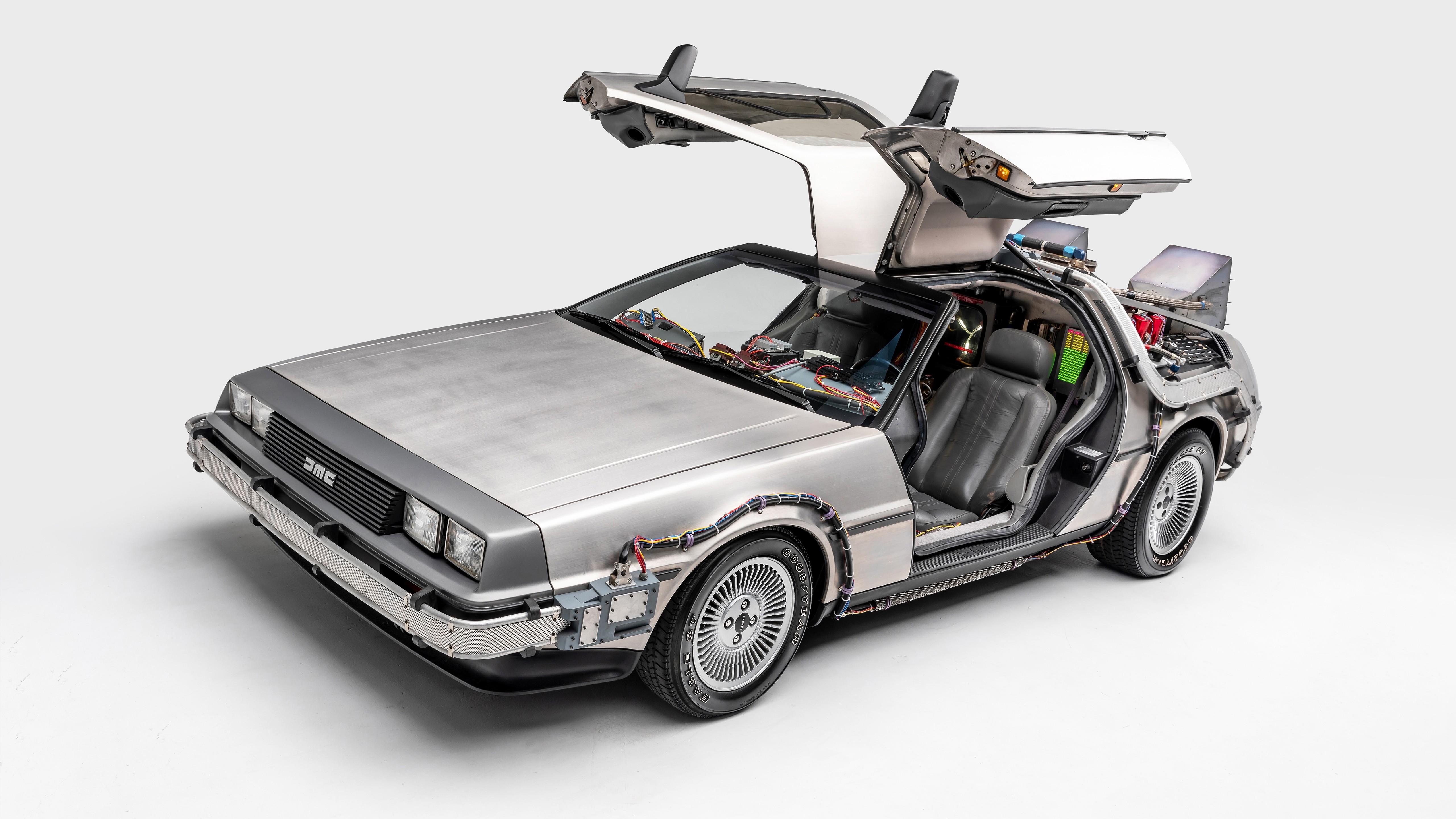 5120x2880 DeLorean DMC 12 Back To The Future 4K 2 Wallpaper. HD Car Wallpaper