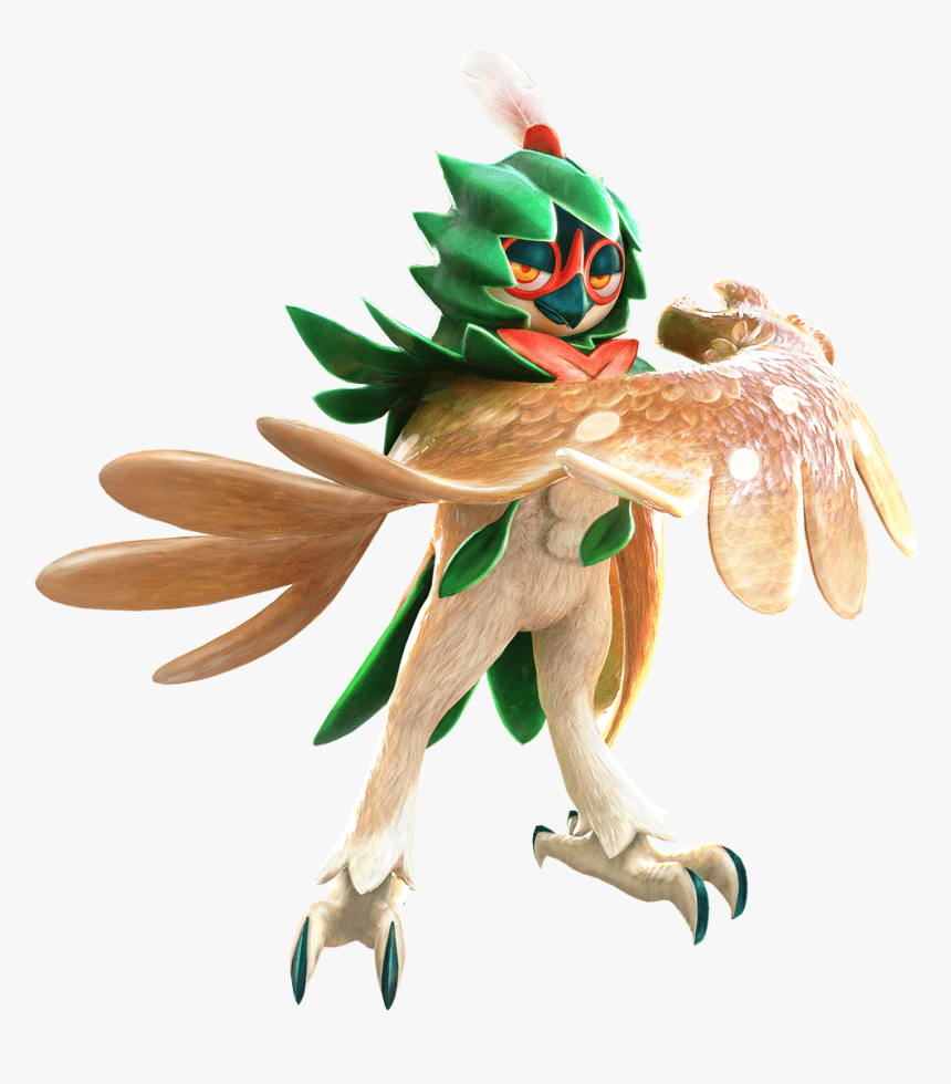 860x980 Decidueye Pokken Tournament Dx, HD Png Download