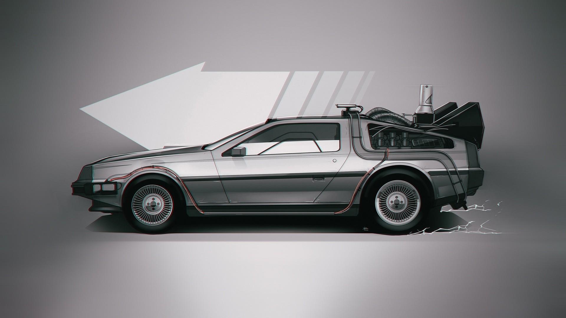1920x1080 Delorean Back To The Future Wallpaper (best Delorean Back To The Future Wallpaper and image) on WallpaperChat