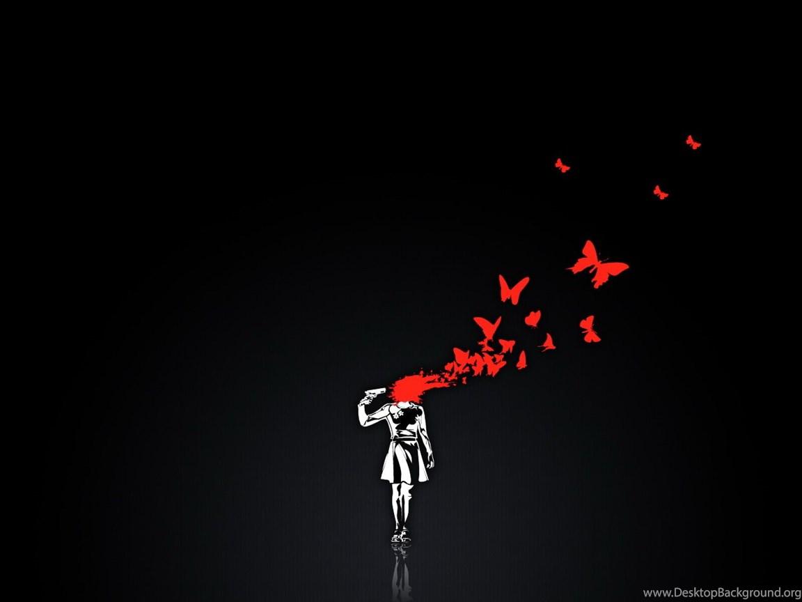 1152x864 Dark Broken Heart Wallpaper Desktop Background