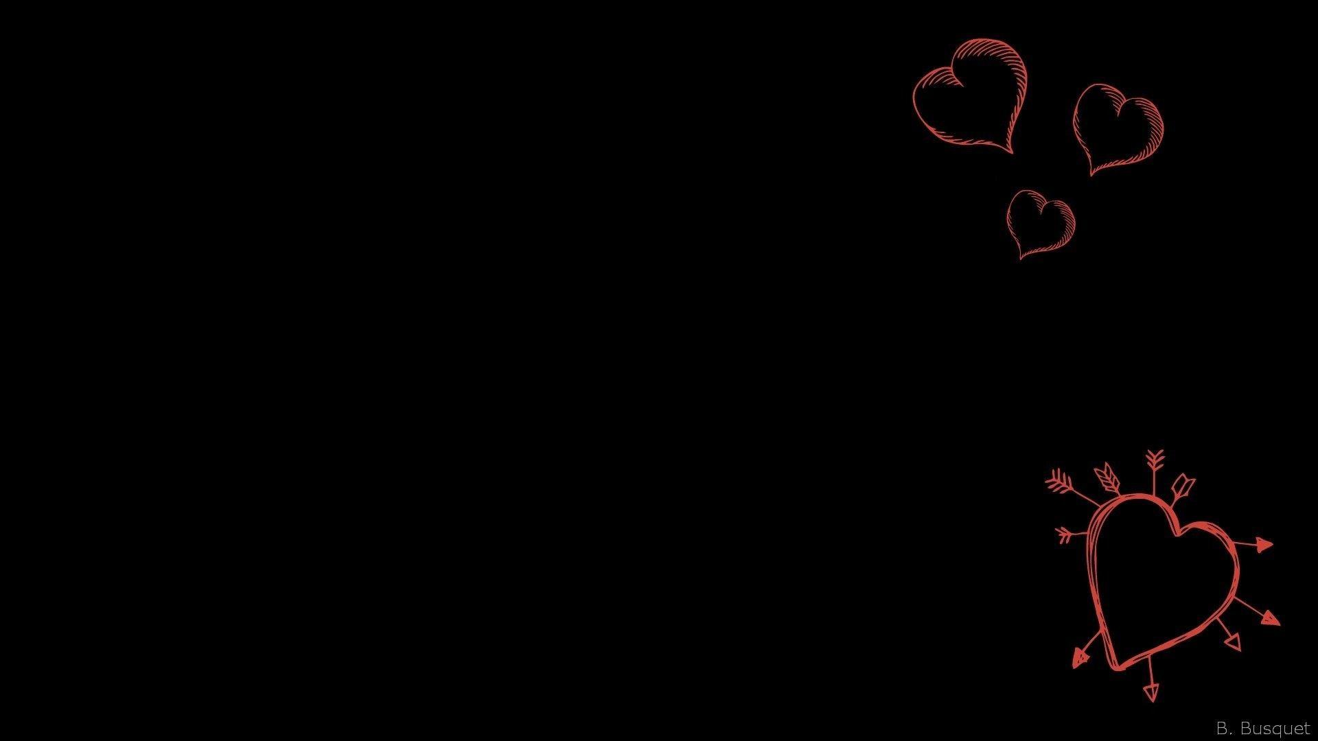 1920x1080 Black And White Heart Wallpaper (best Black And White Heart Wallpaper and image) on WallpaperChat