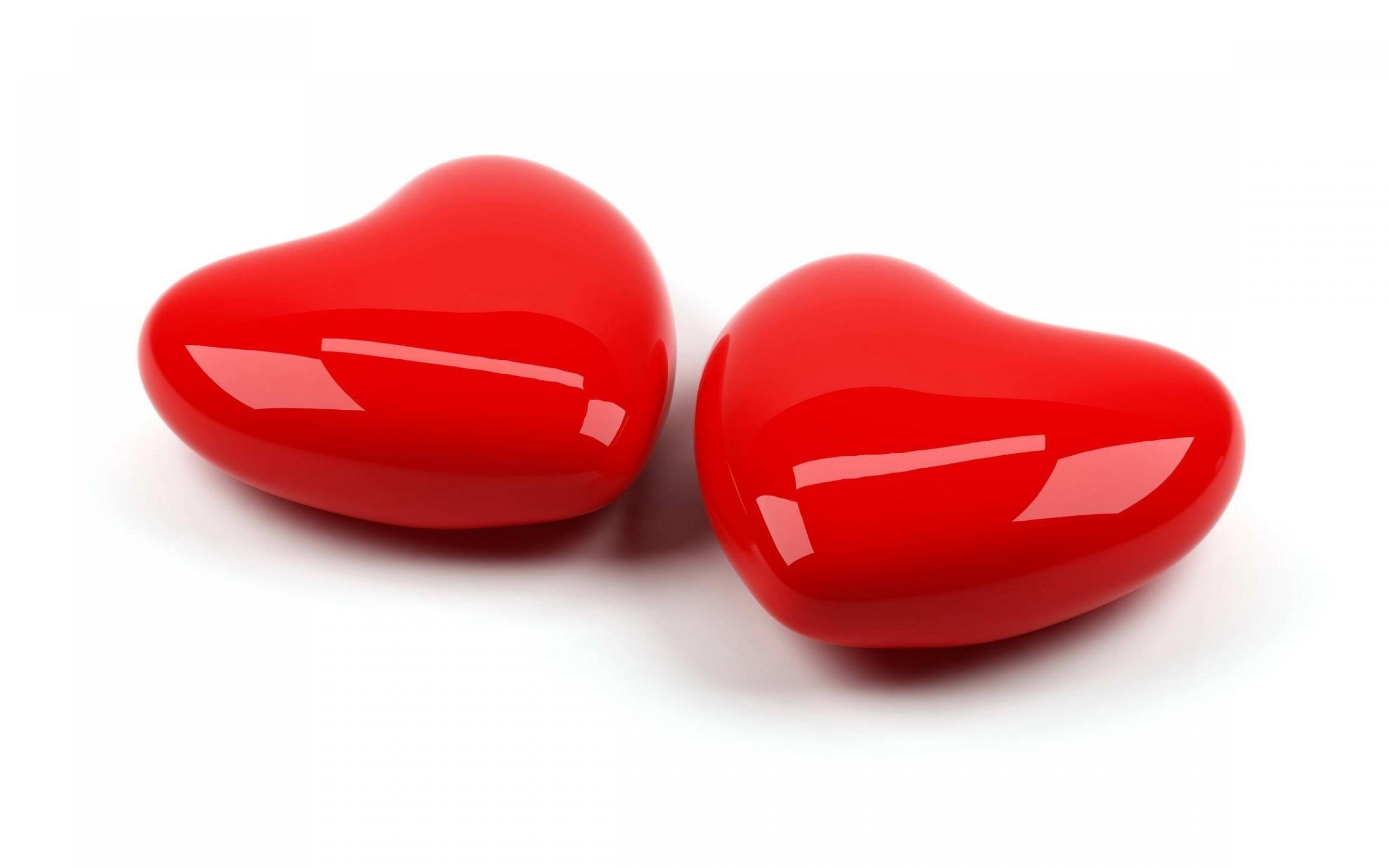 2880x1800 Red Heart Wallpaper