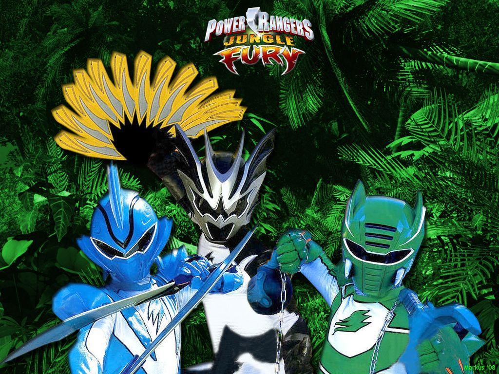 1024x768 Power Rangers Dino Fury Wallpaper