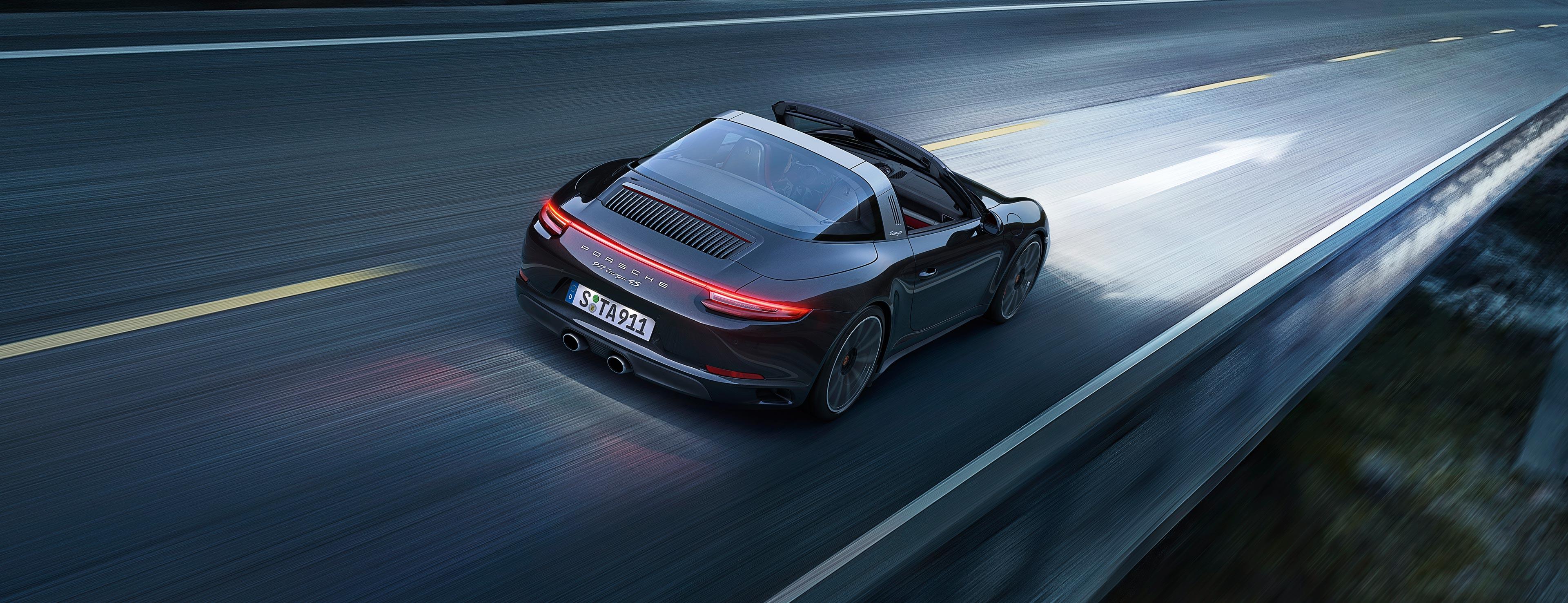 3840x1476 Porsche 911 Targa 4 Modelle