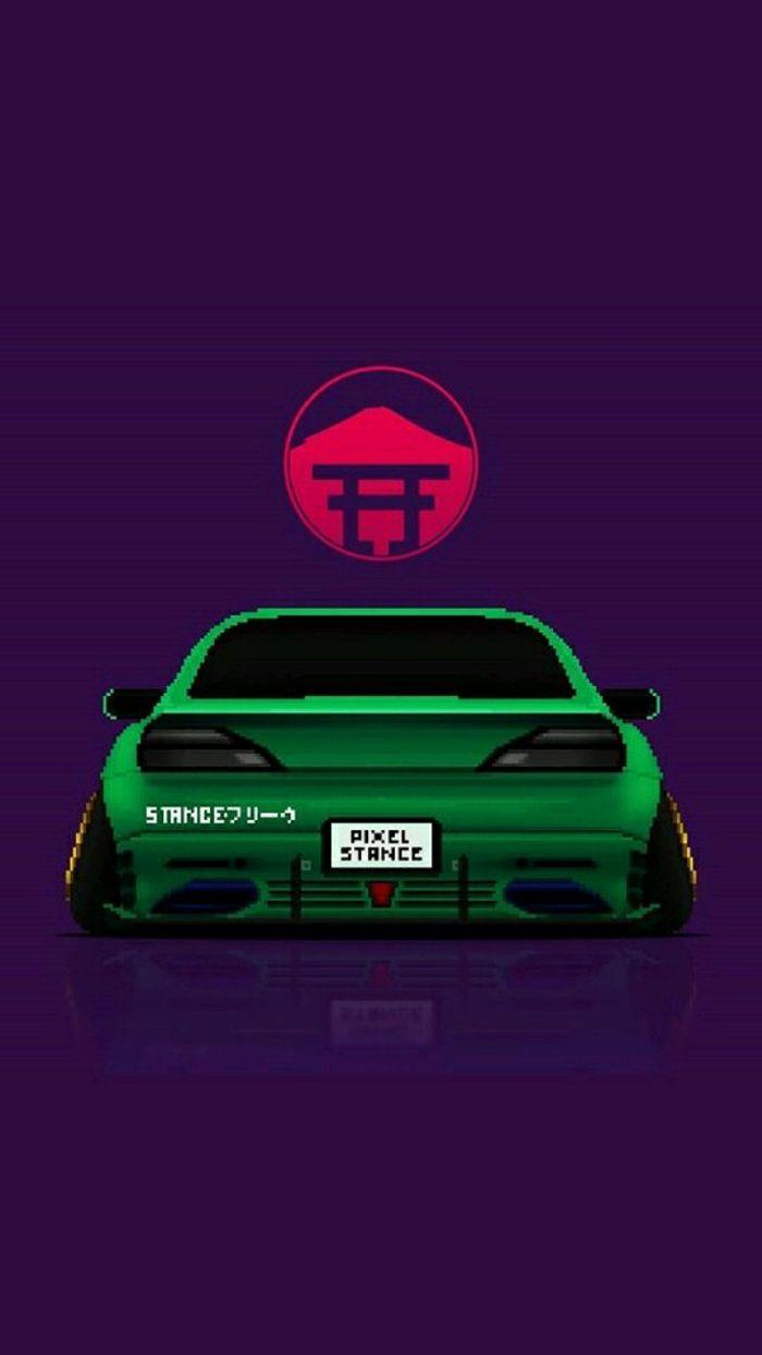 700x1244 Pixel Car Racer Stance
