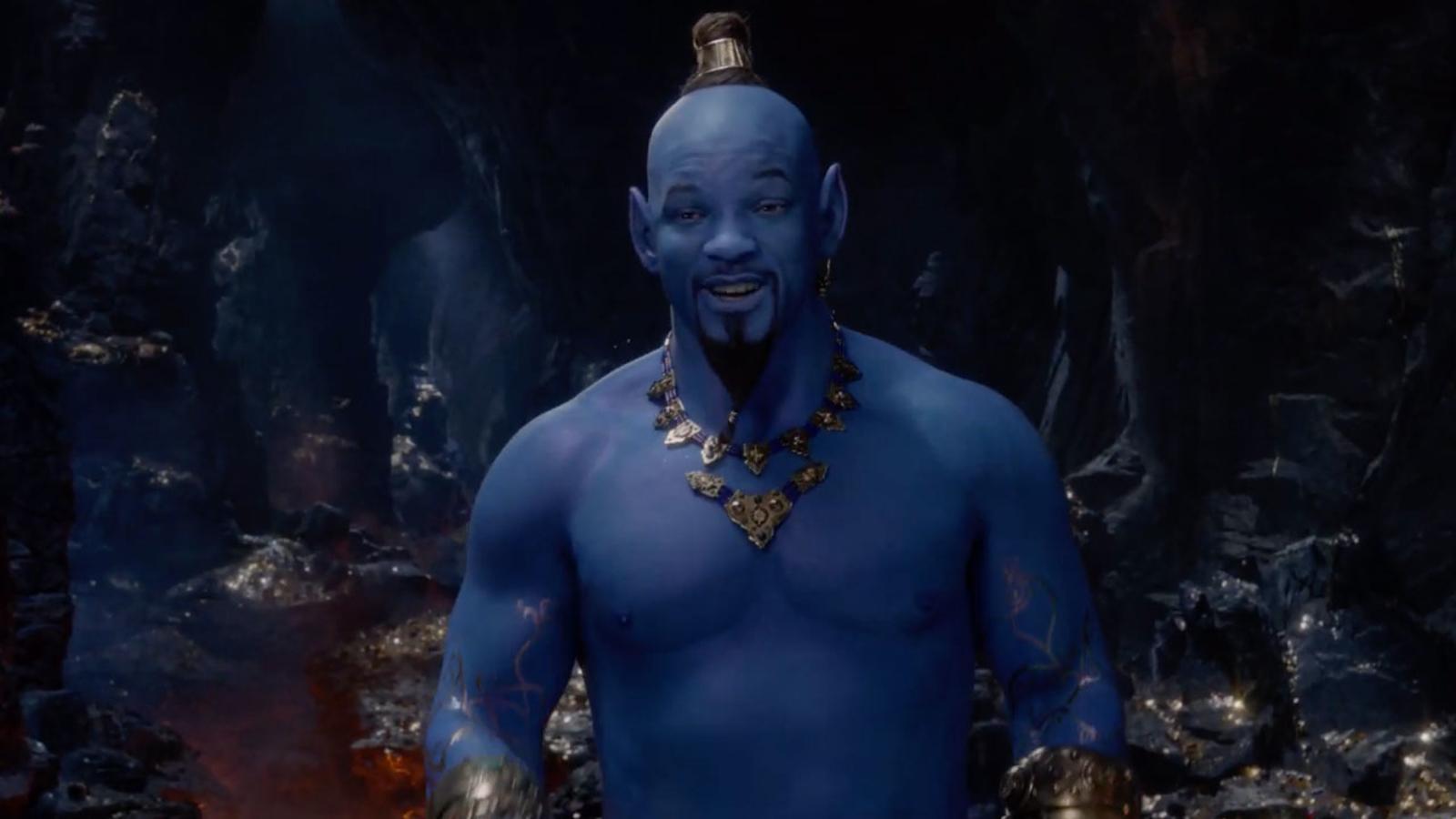 1600x900 Will Smith, The Genie, Reveals First Poster For Disney's Live Action 'Aladdin' San Francisco