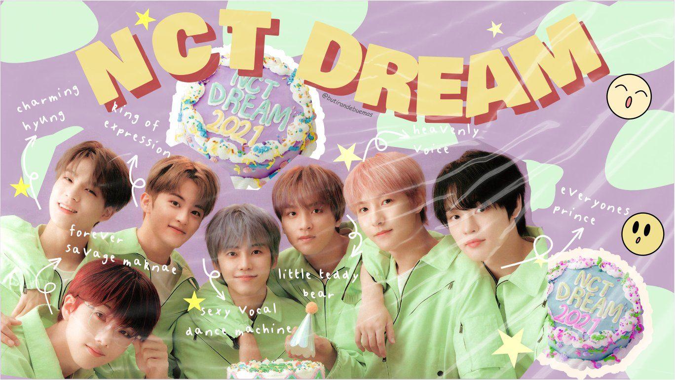 1368x770 NCT DREAM WALLPAPER DEKSTOP 4K of Wallpaper for Andriod