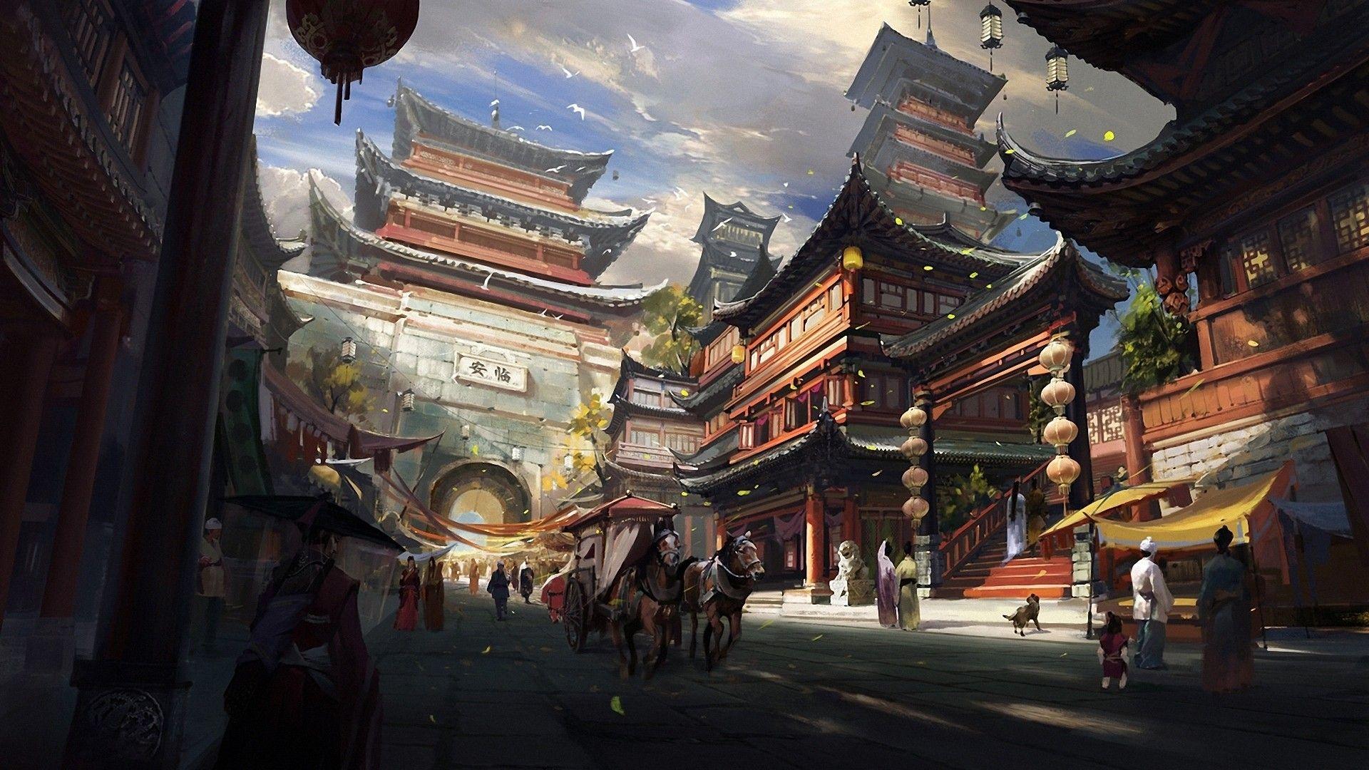 Japanese Anime Scenery Wallpapers - Top Free Japanese Anime Scenery