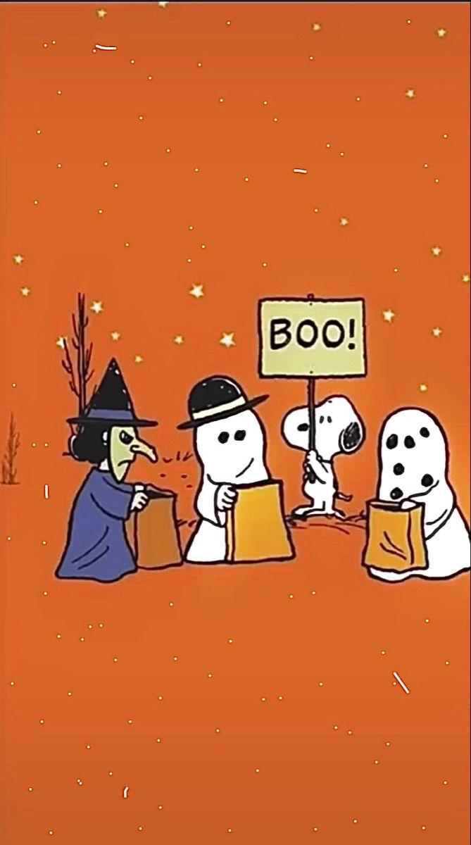 669x1200 it's the great pumpkin charlie brown•. Cute fall wallpaper, Fall wallpaper, Halloween wallpaper background