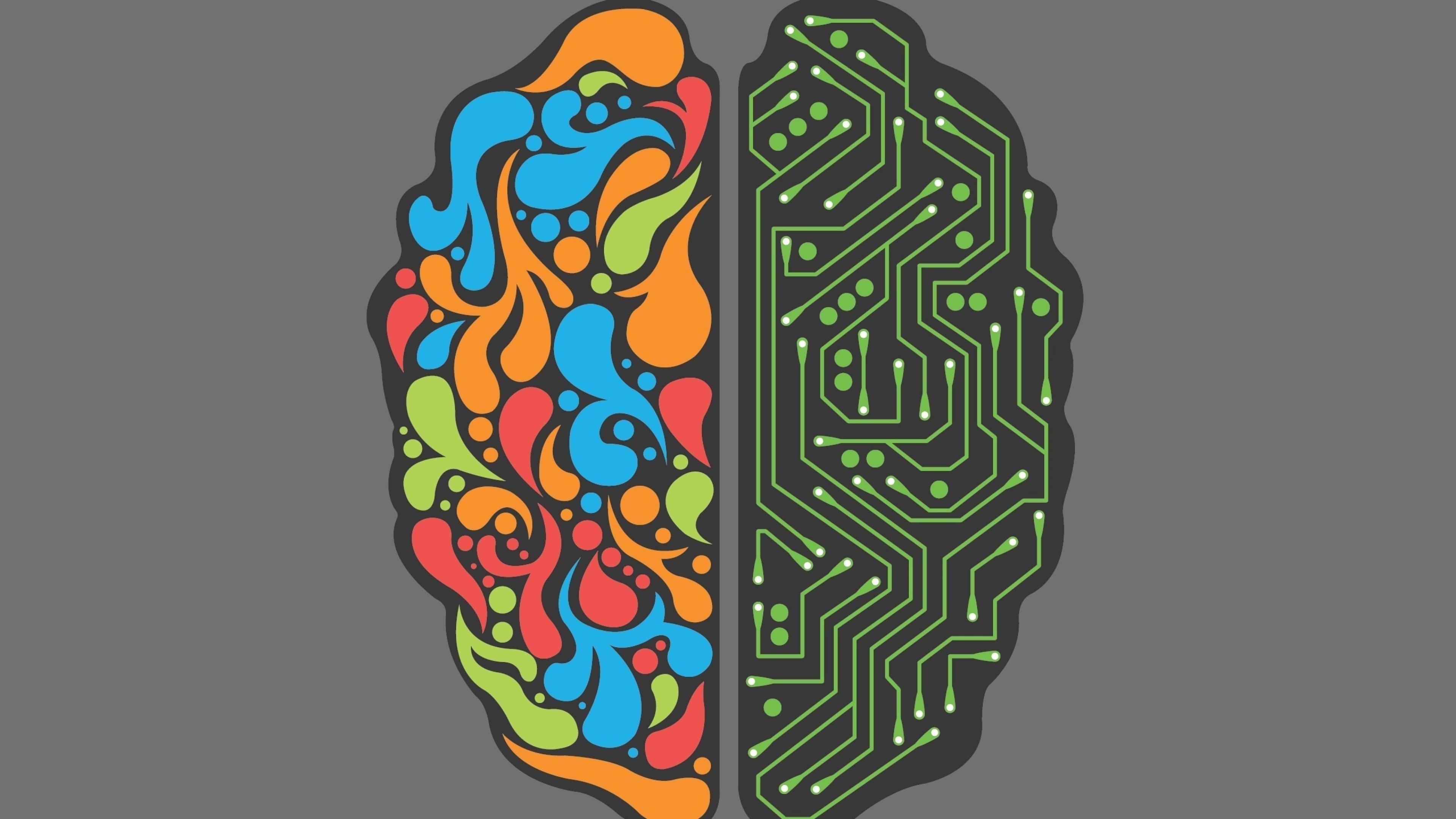 3840x2160 Brain Wallpaper
