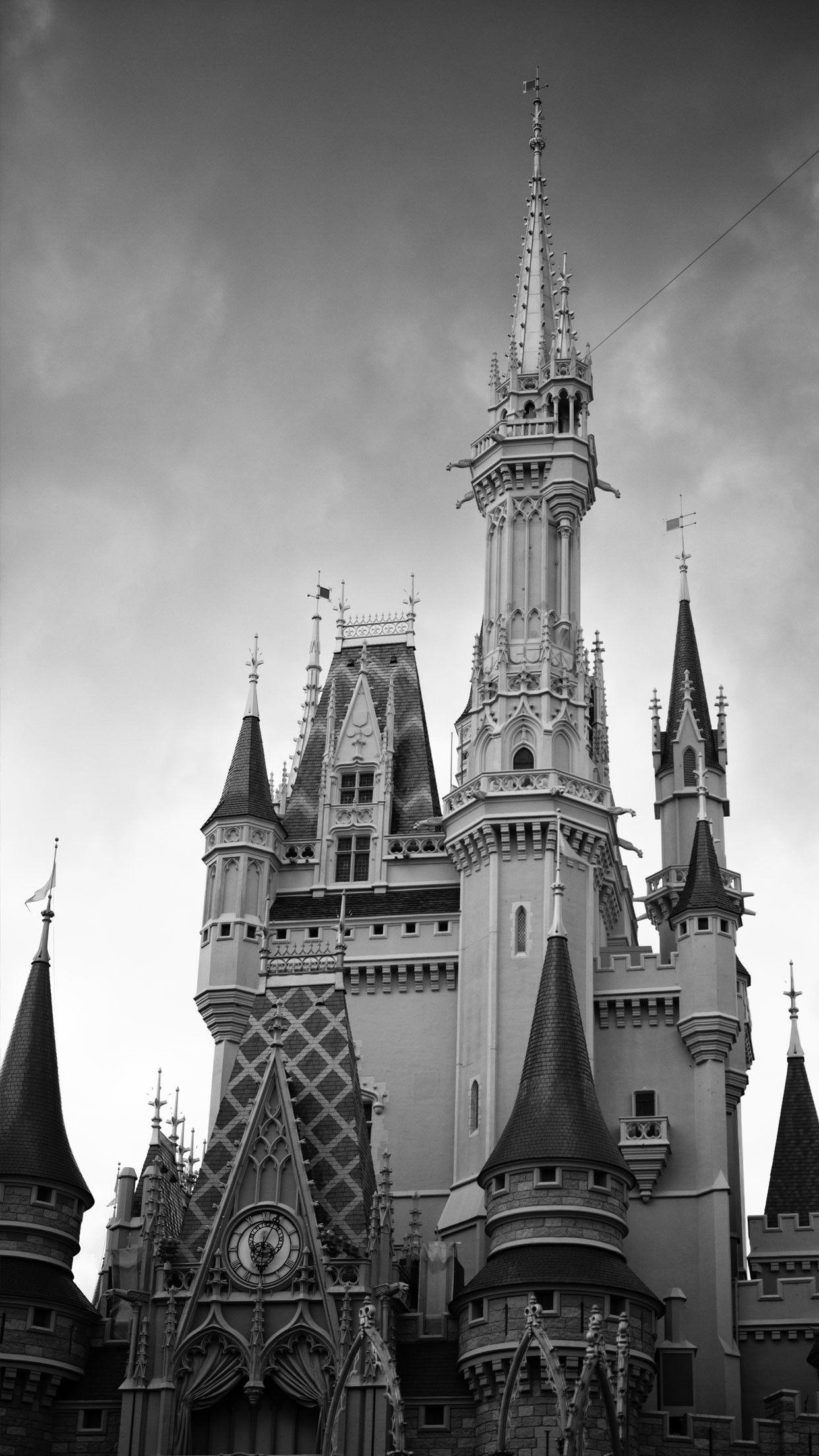 1242x2208 Hogwarts Disney Castle iPhone Wallpaper