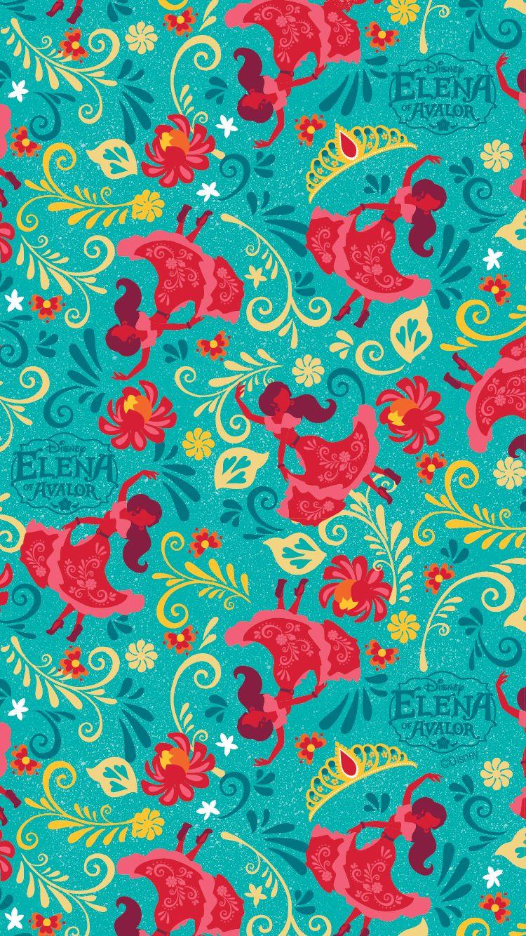 750x1334 Elena of avalor wallpaper, Halloween picture to print, Pattern wallpaper