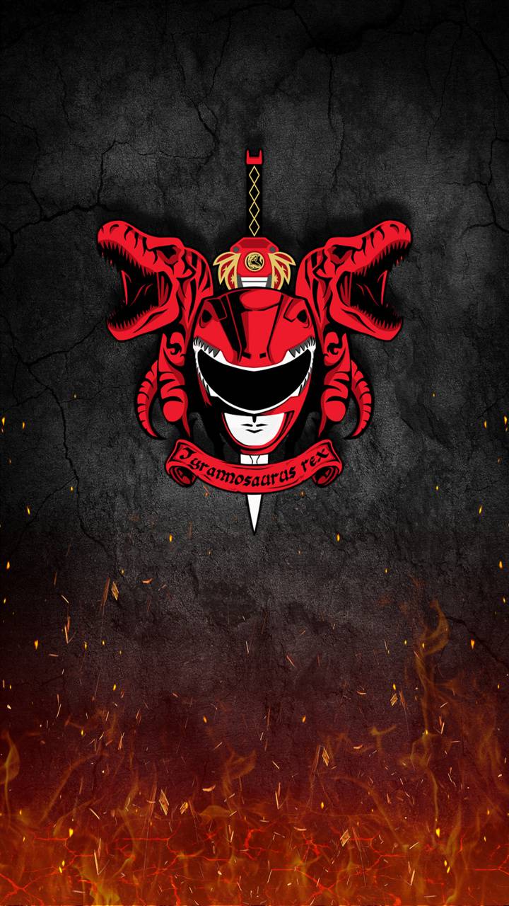 720x1280 Red Power Ranger Wallpaper