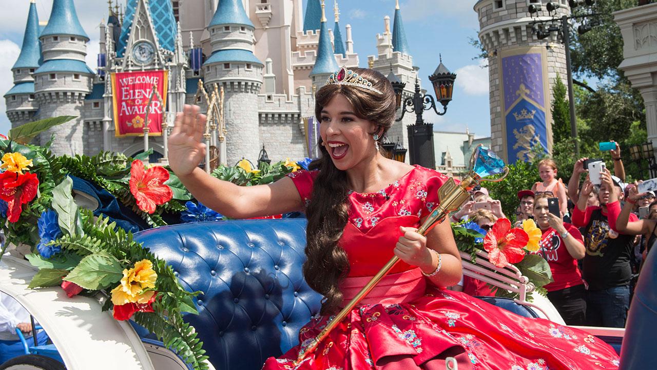 1280x720 This Week in Disney Parks Photo: A Royal Welcome For Elena of Avalor. Disney Parks Blog