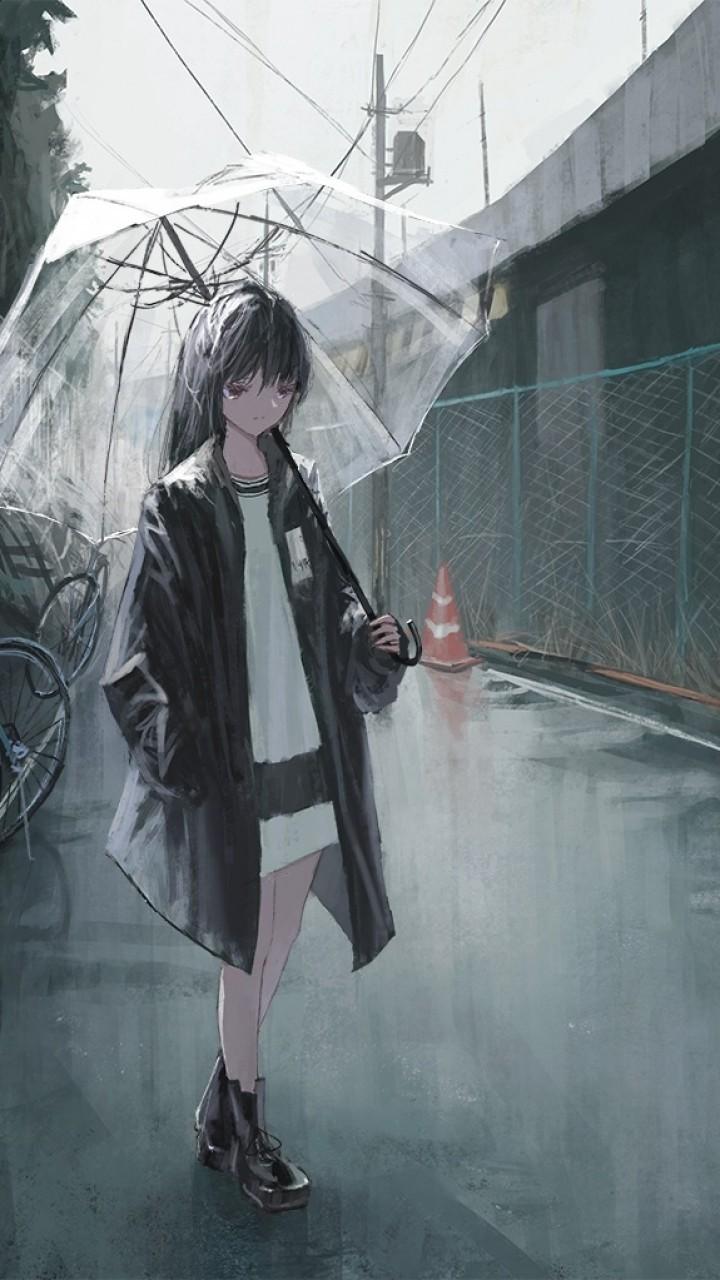 Anime Girl Sad Rain Wallpapers - Top Free Anime Girl Sad Rain Backgrounds -  WallpaperAccess
