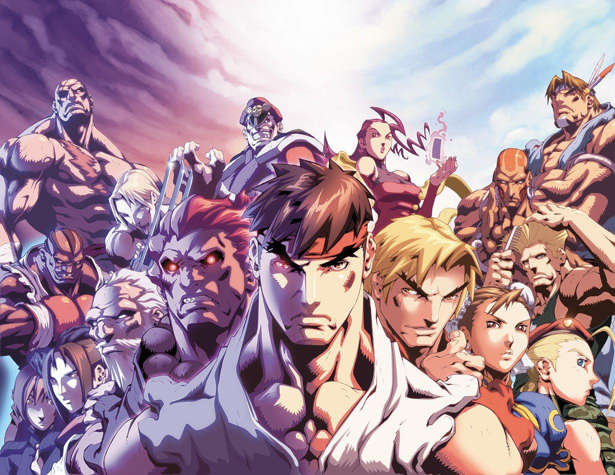 Anime Street Fighter Wallpapers Top Free Anime Street Fighter Backgrounds Wallpaperaccess