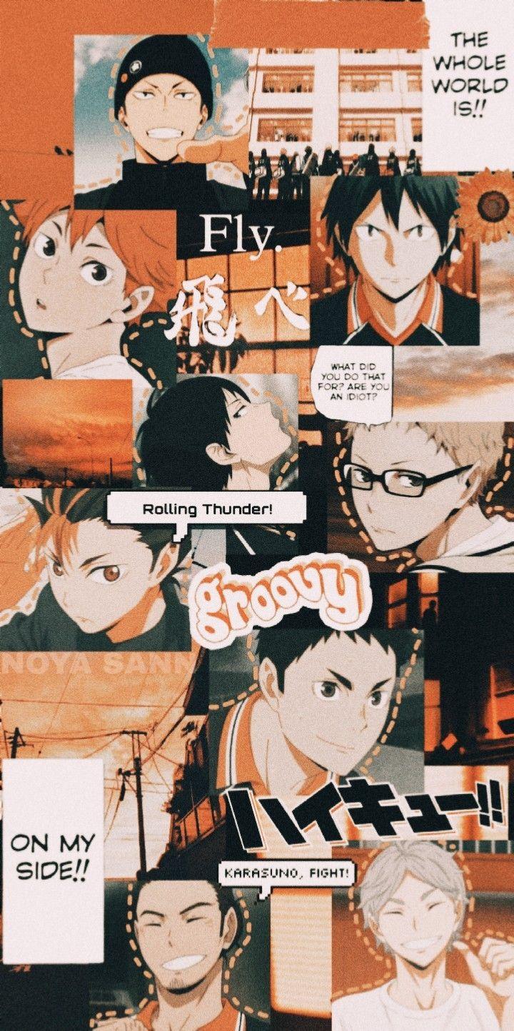 720x1445 Haikyuu wallpaper PicsArt edit karasuno. Cute anime wallpaper, Anime wallpaper, Haikyuu wallpaper