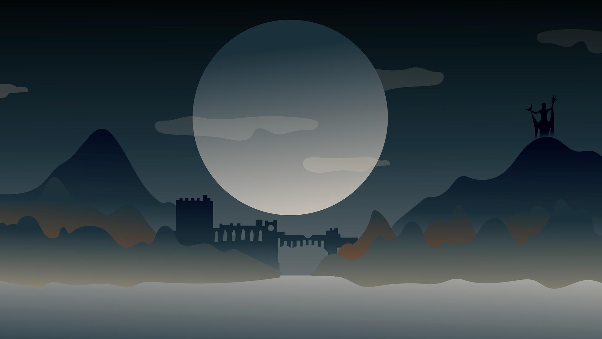 1920x1080 Dark Night Landscape Artistic Laptop Full HD 1080P HD 4k Wallpaper, Image, Background, Photo and Picture