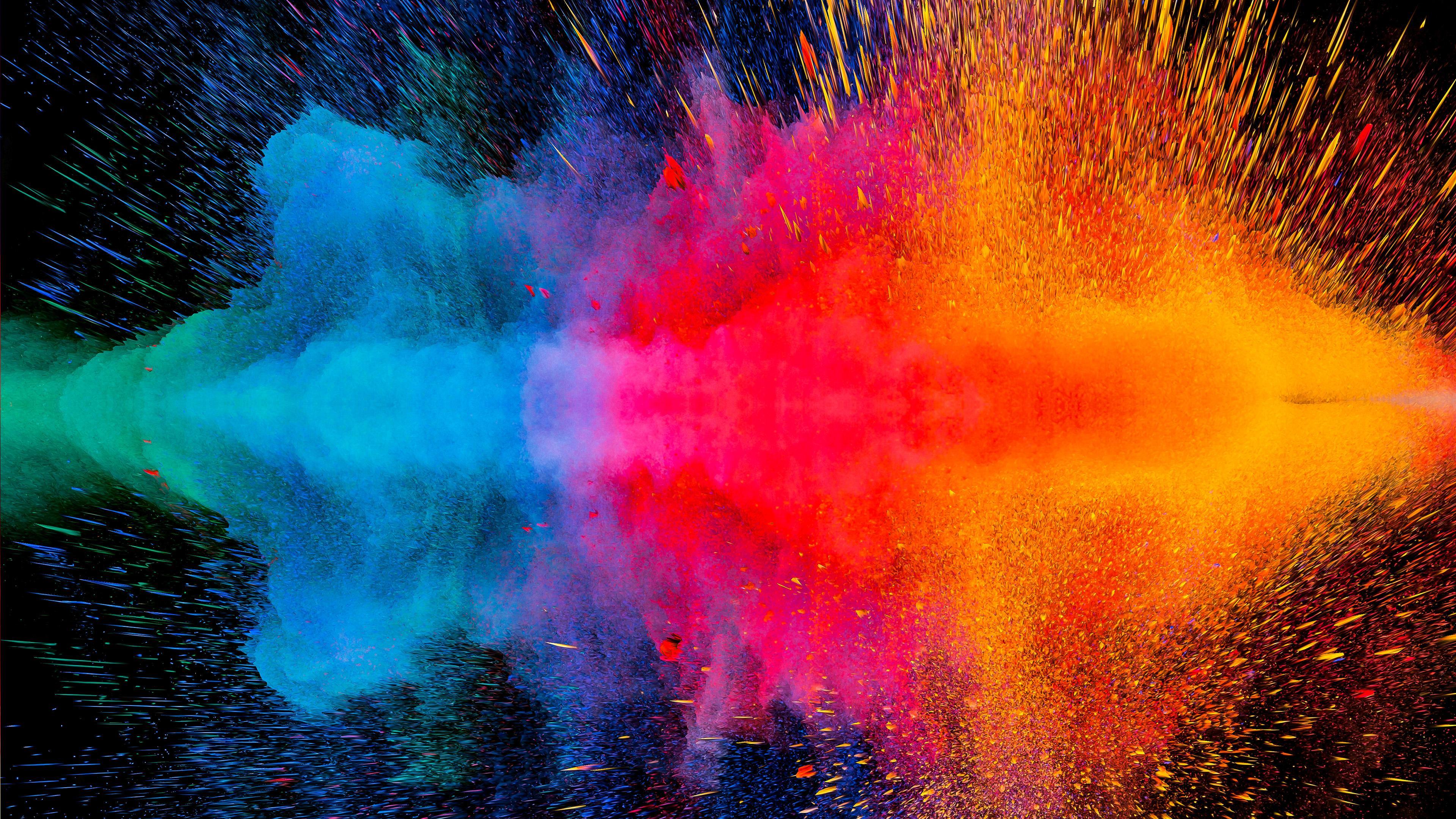 3840x2160 4k Colorful Landscape Wallpaper