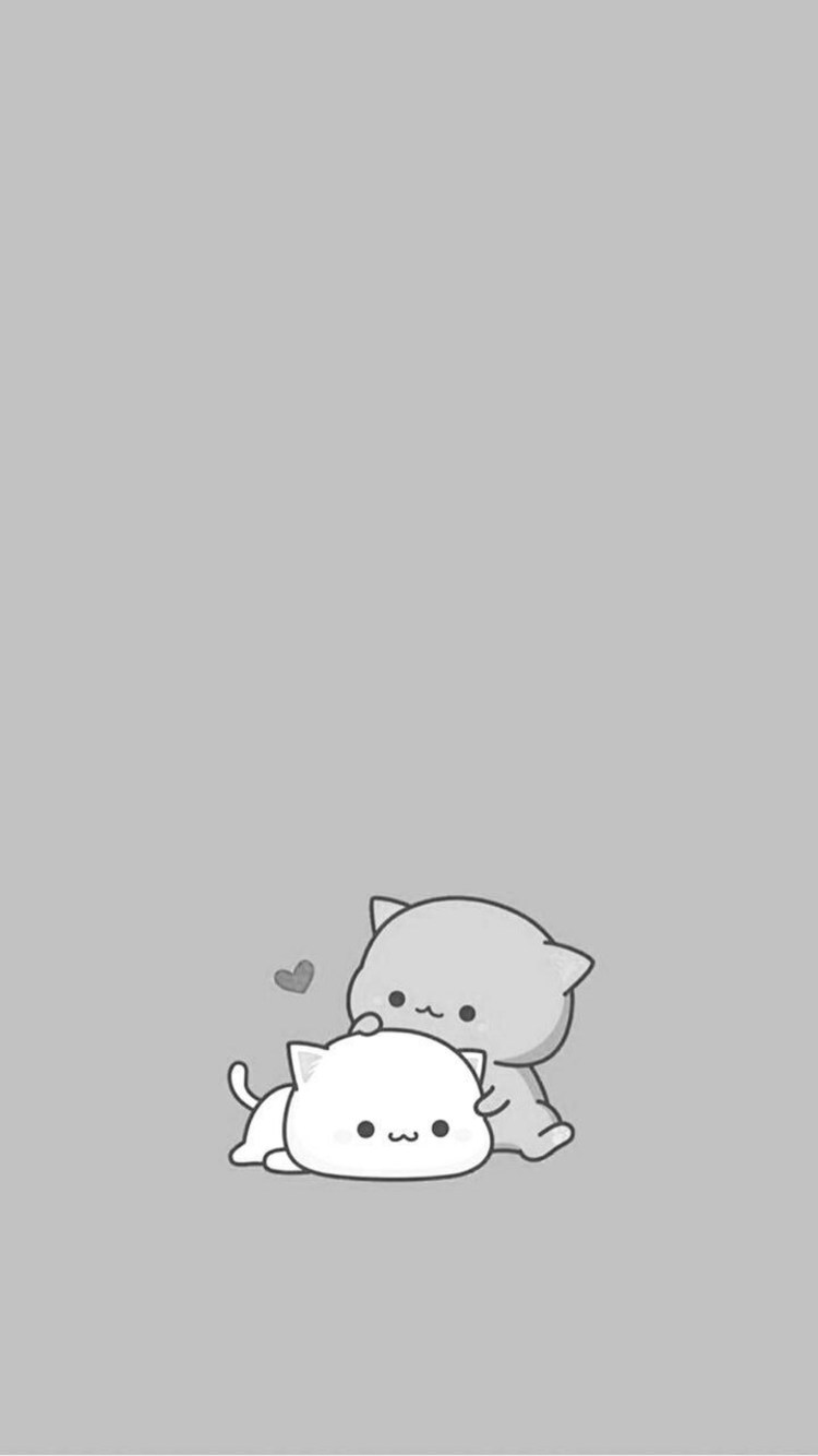 750x1334 Android White Cartoon Wallpaper