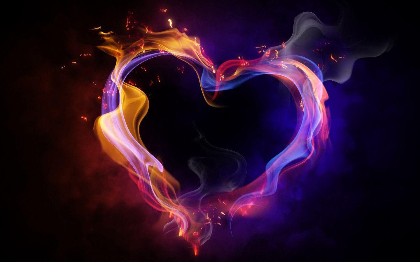 1440x900 Heart Wallpaper For Desktop