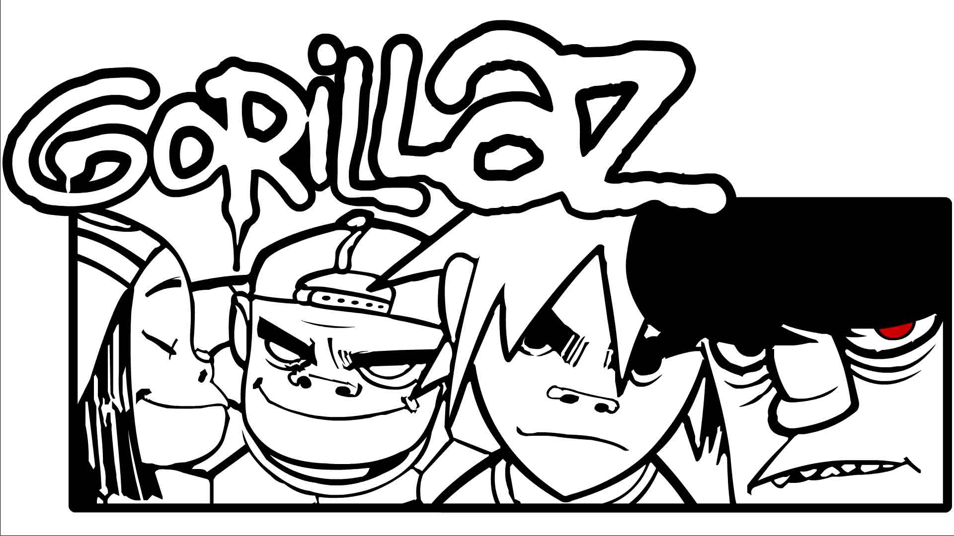 1920x1080 gorillaz, Cartoon Wallpaper HD / Desktop and Mobile Background